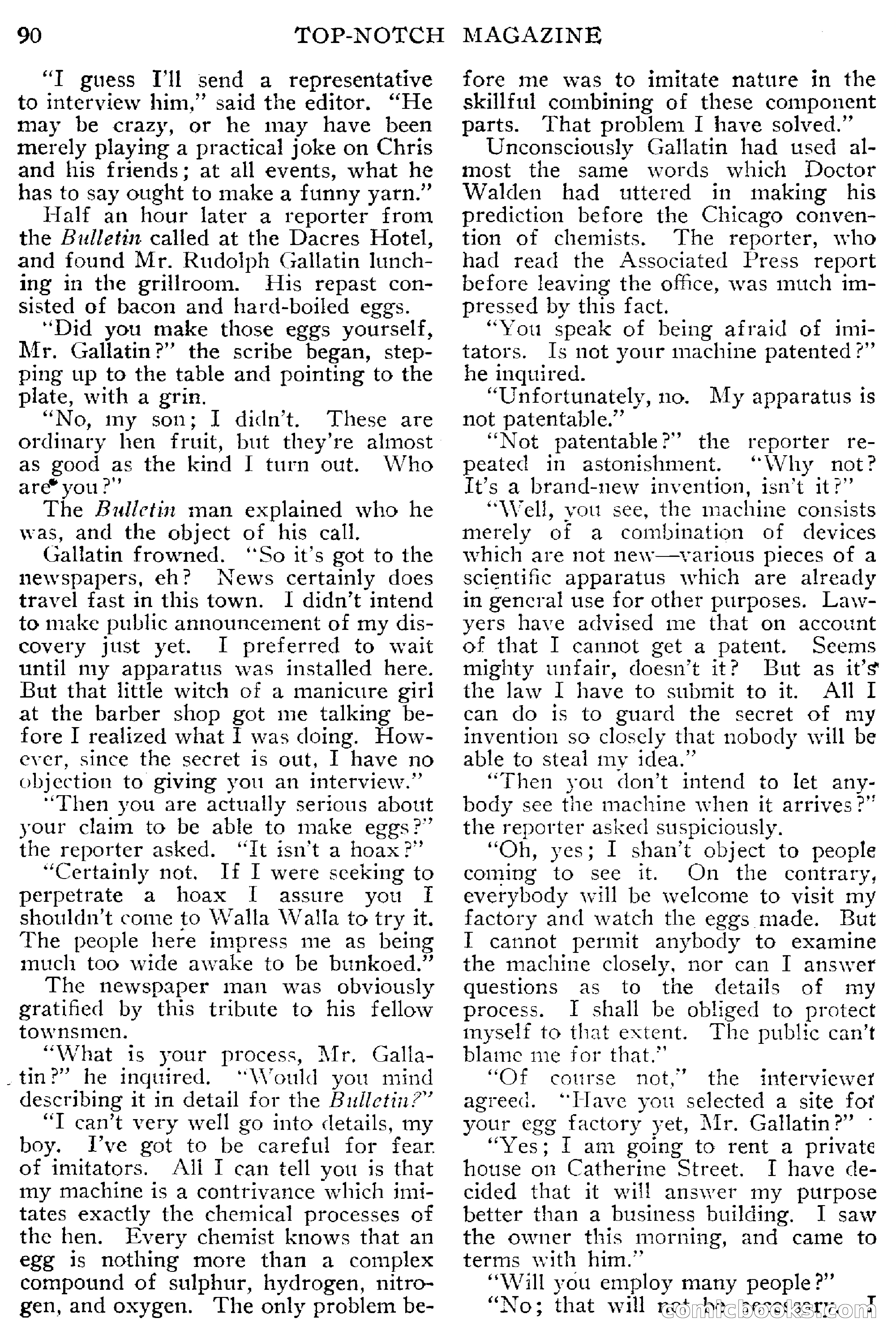 Top-Notch Magazine, March 1913 — page 96 of 204
