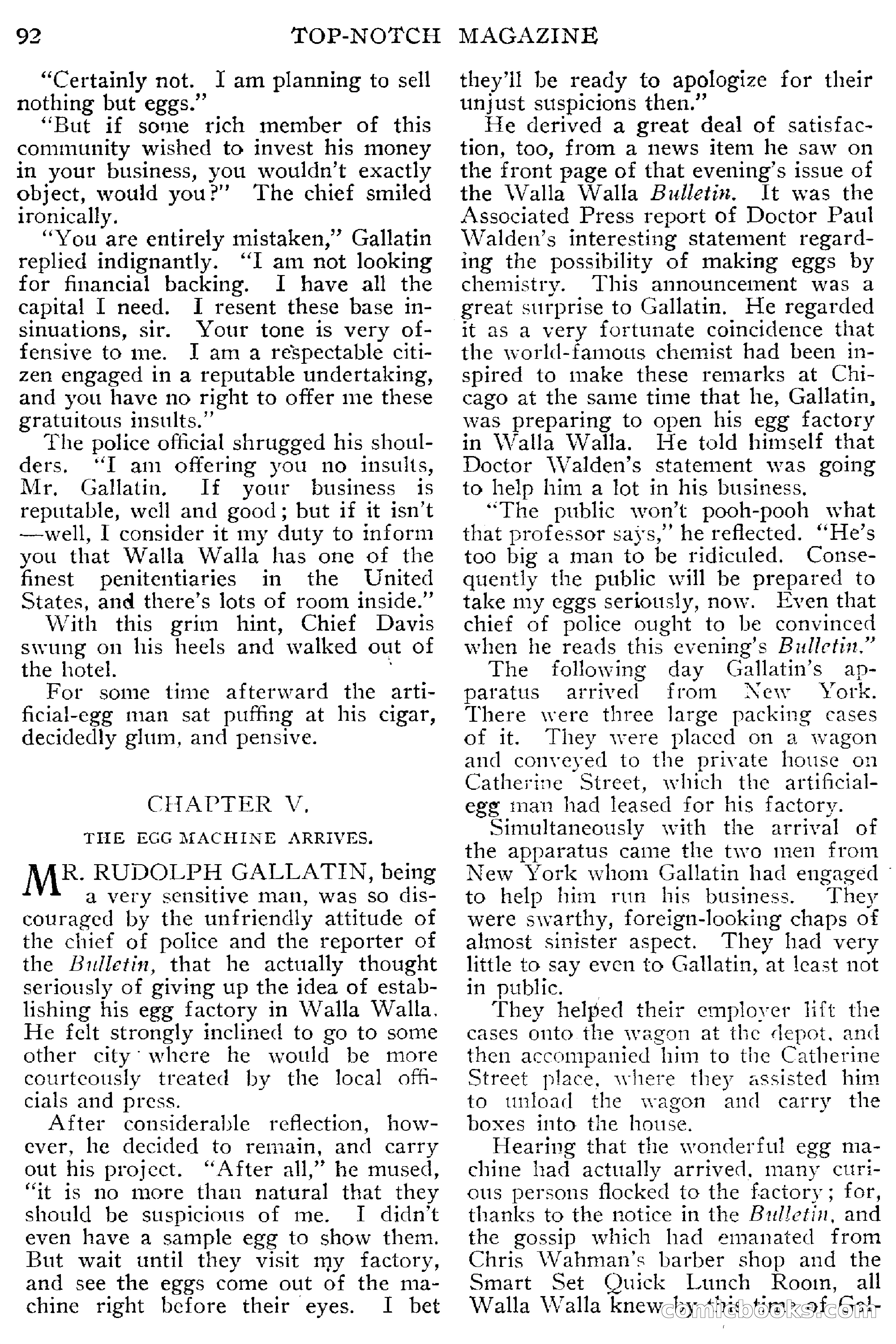 Top-Notch Magazine, March 1913 — page 98 of 204