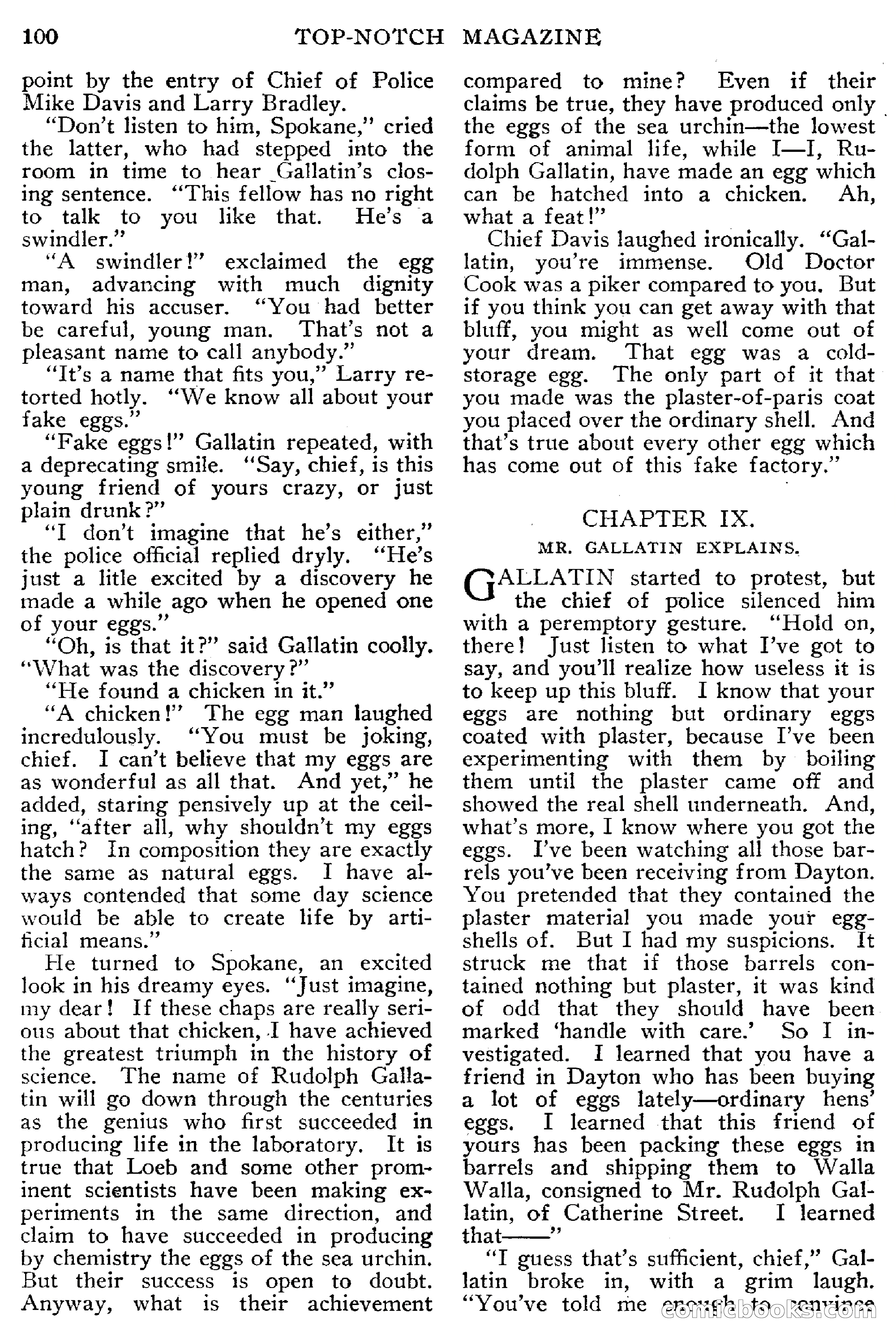 Top-Notch Magazine, March 1913 — page 106 of 204