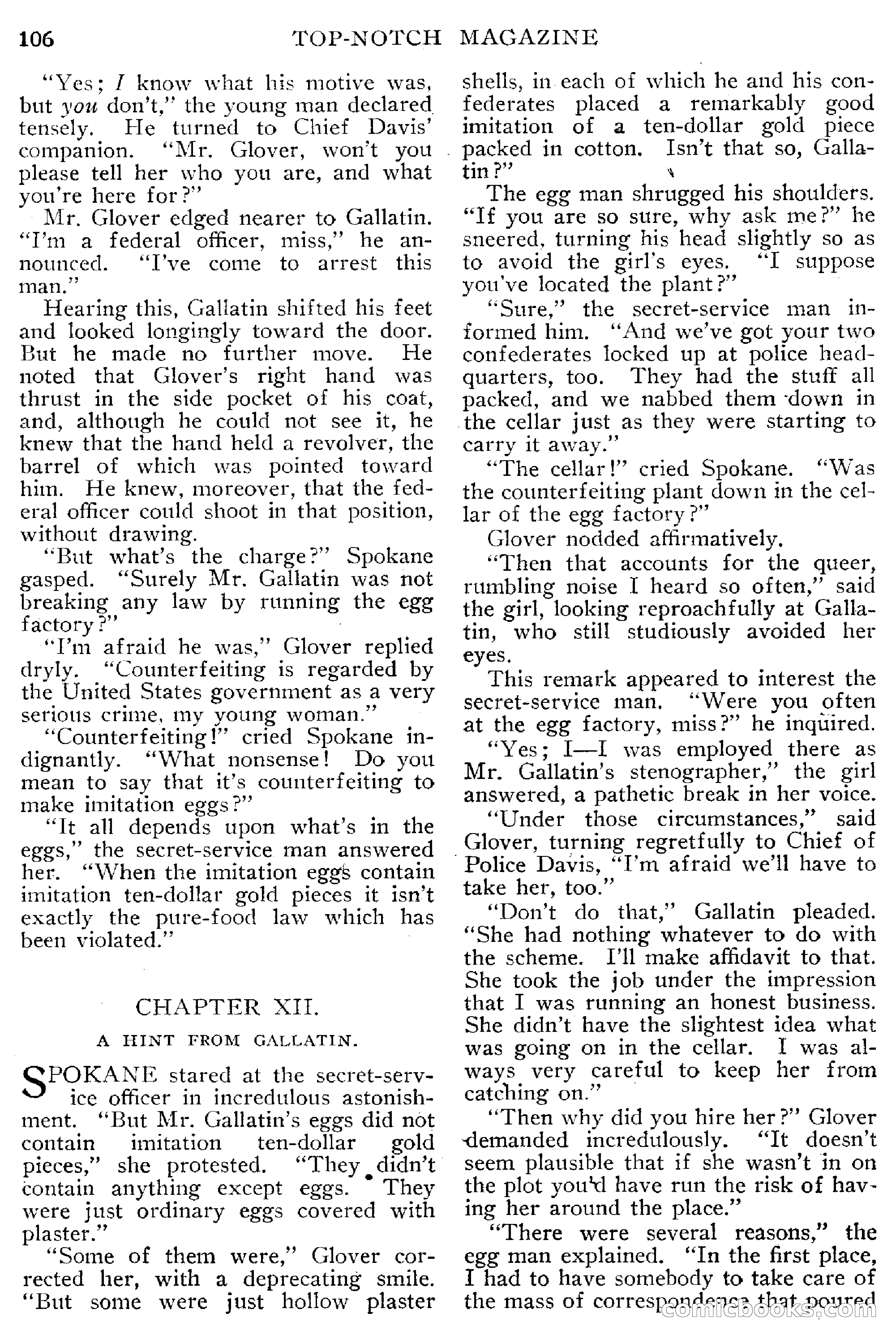 Top-Notch Magazine, March 1913 — page 112 of 204