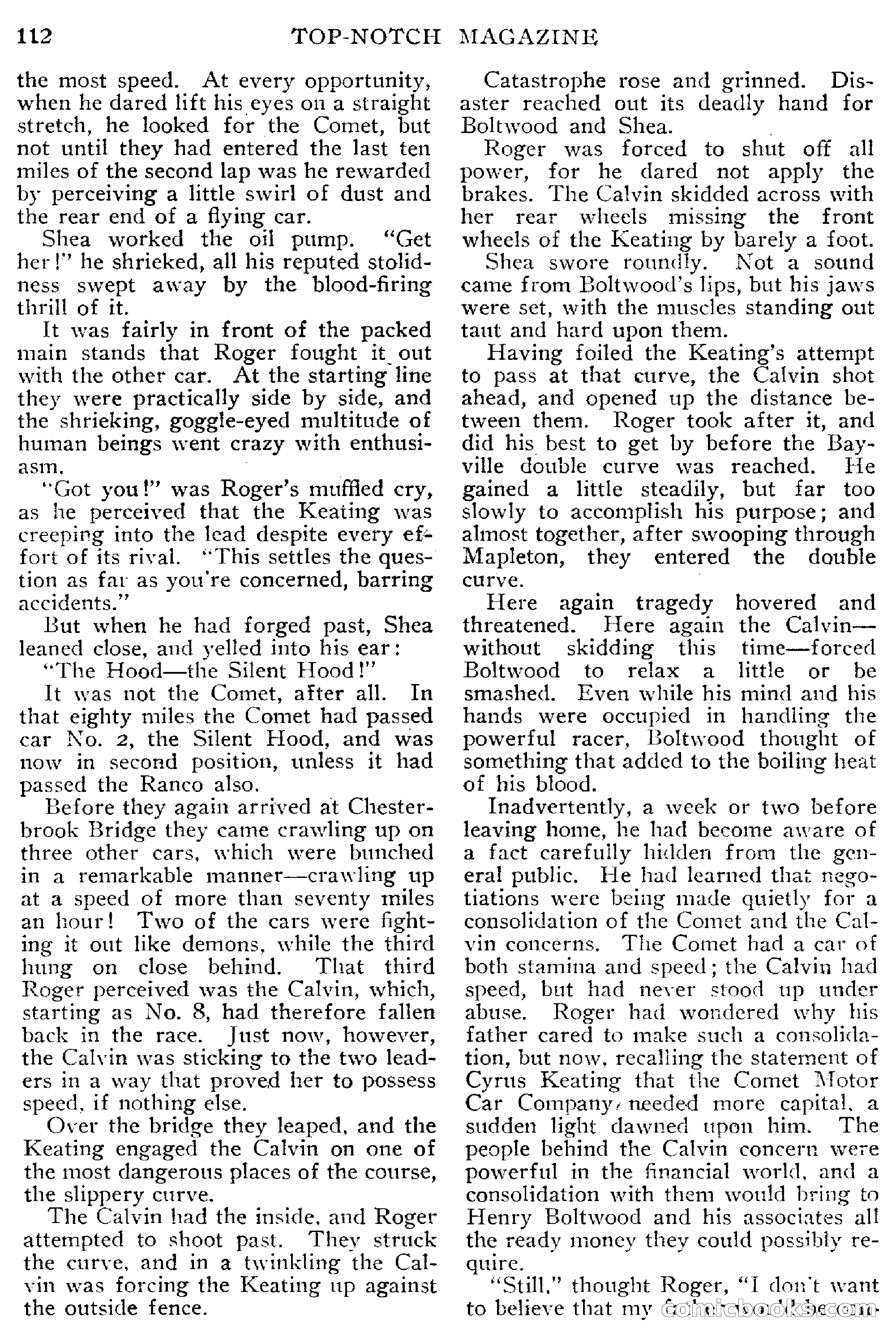 Top-Notch Magazine, March 1913 — page 118 of 204