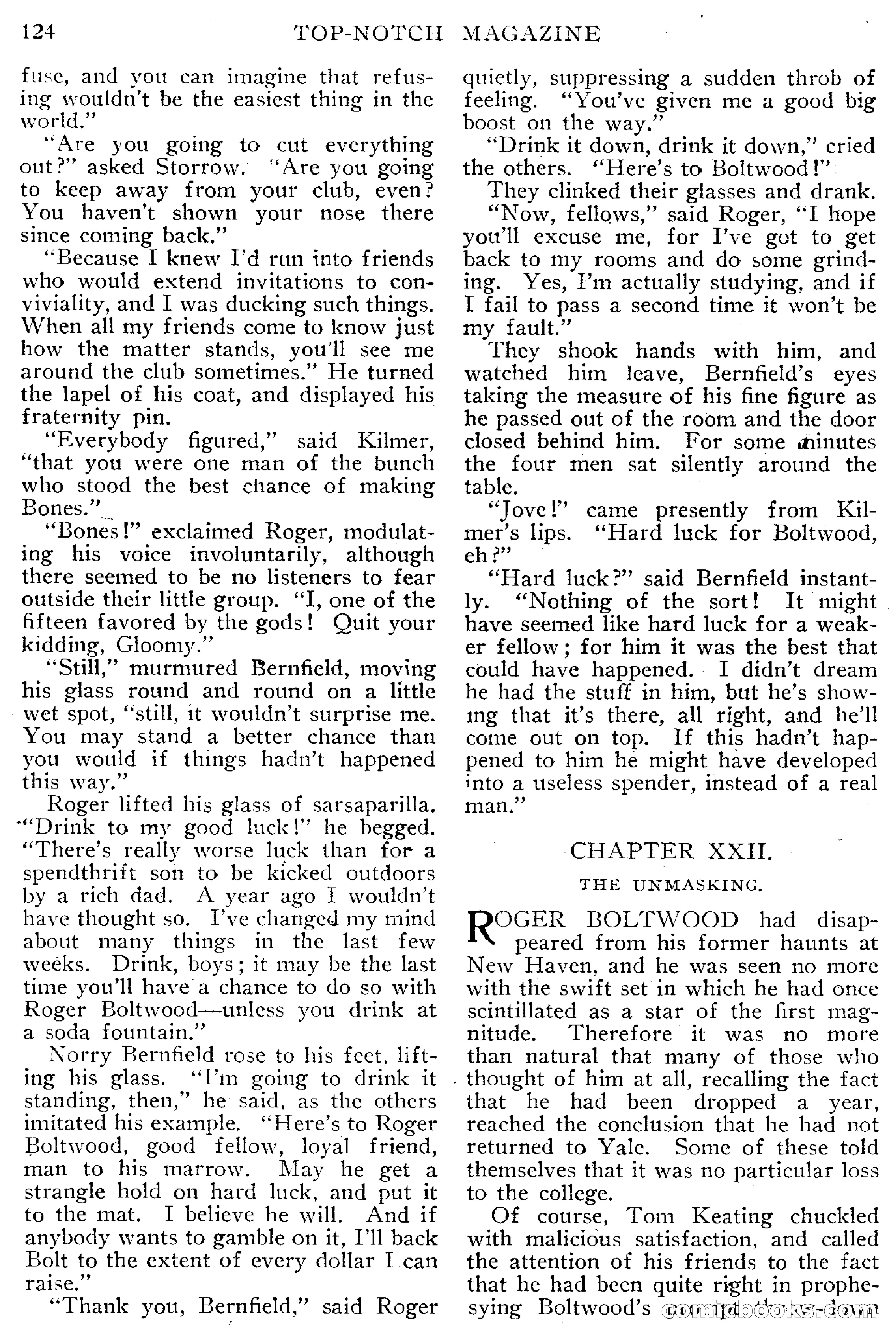 Top-Notch Magazine, March 1913 — page 130 of 204