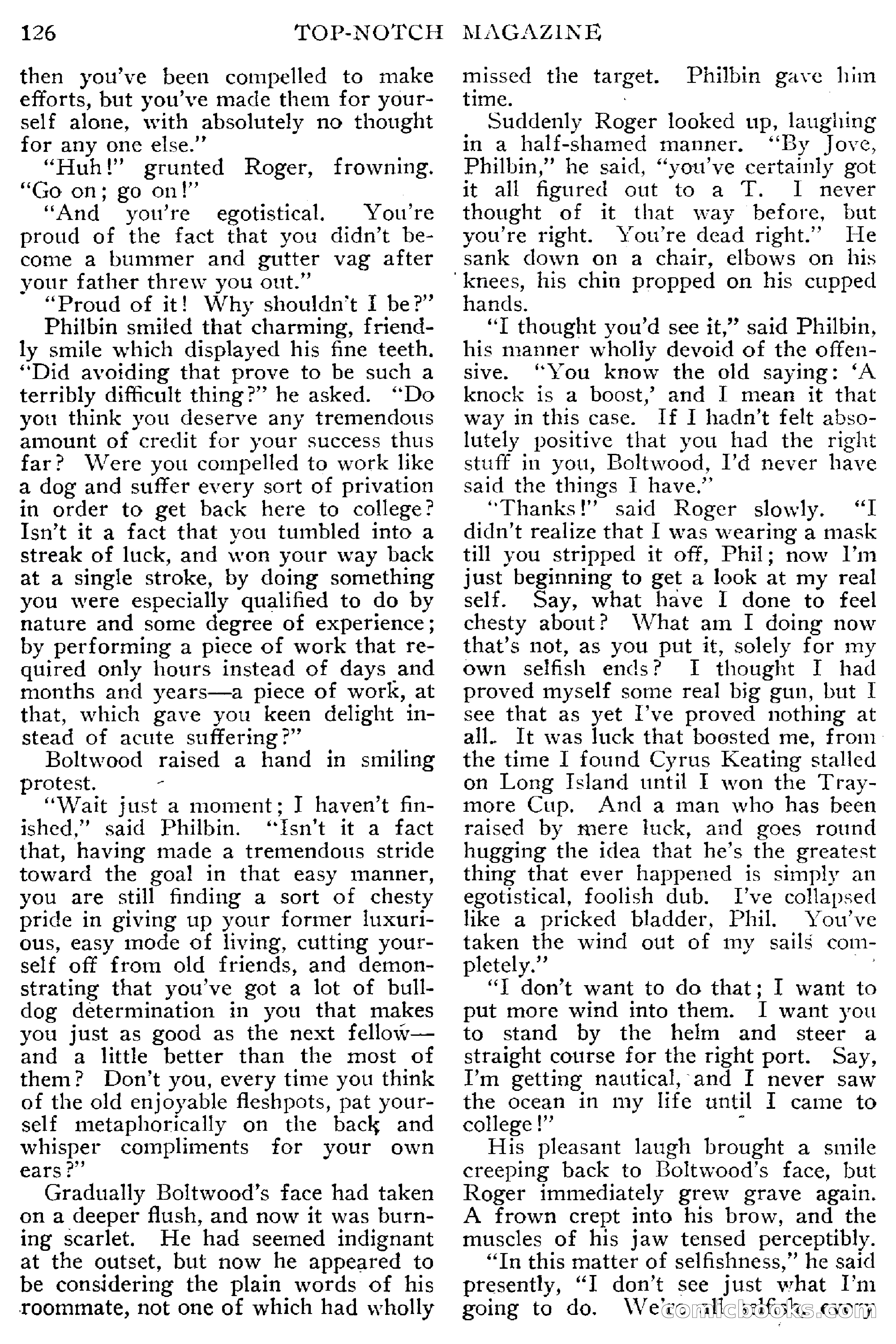Top-Notch Magazine, March 1913 — page 132 of 204