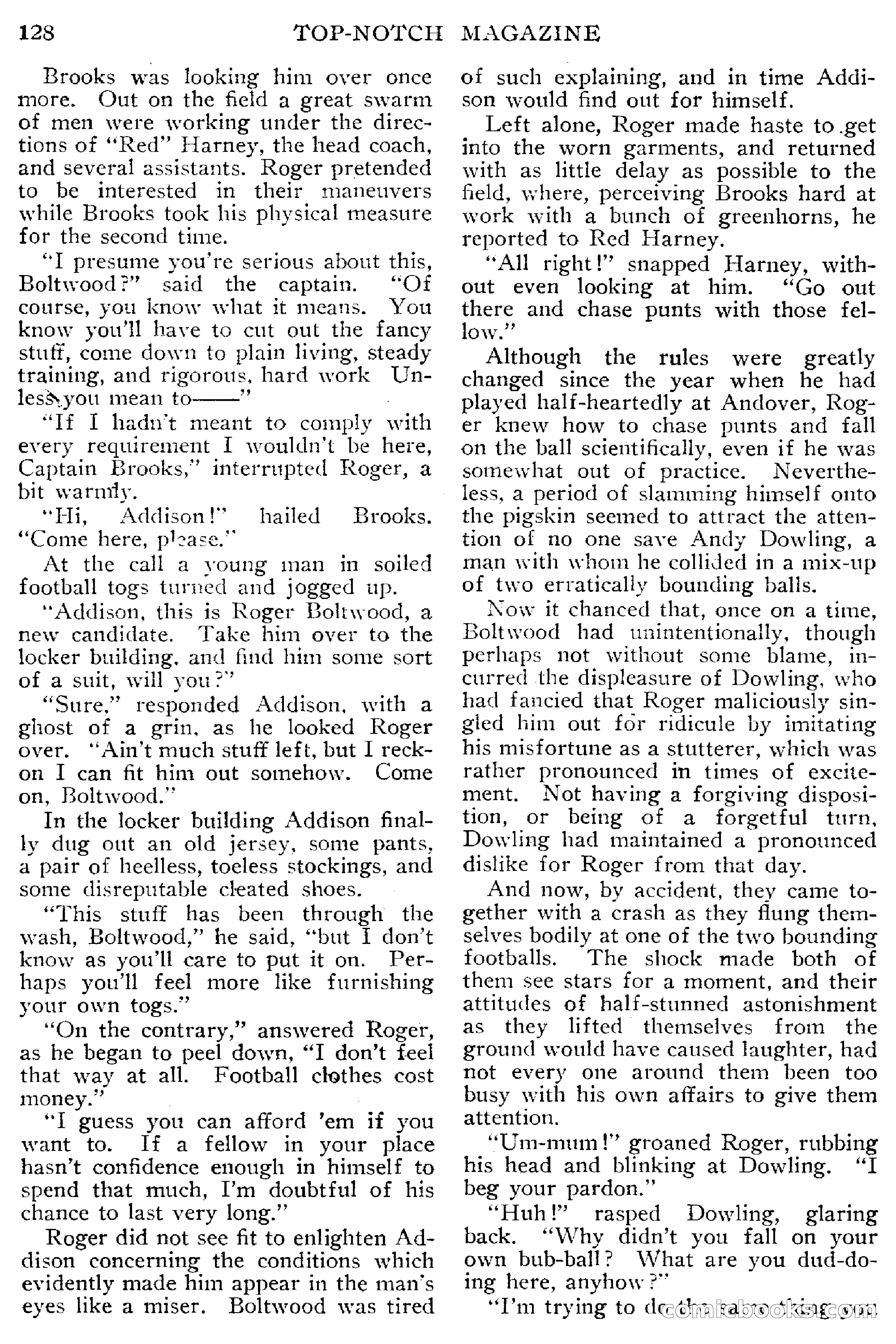 Top-Notch Magazine, March 1913 — page 134 of 204