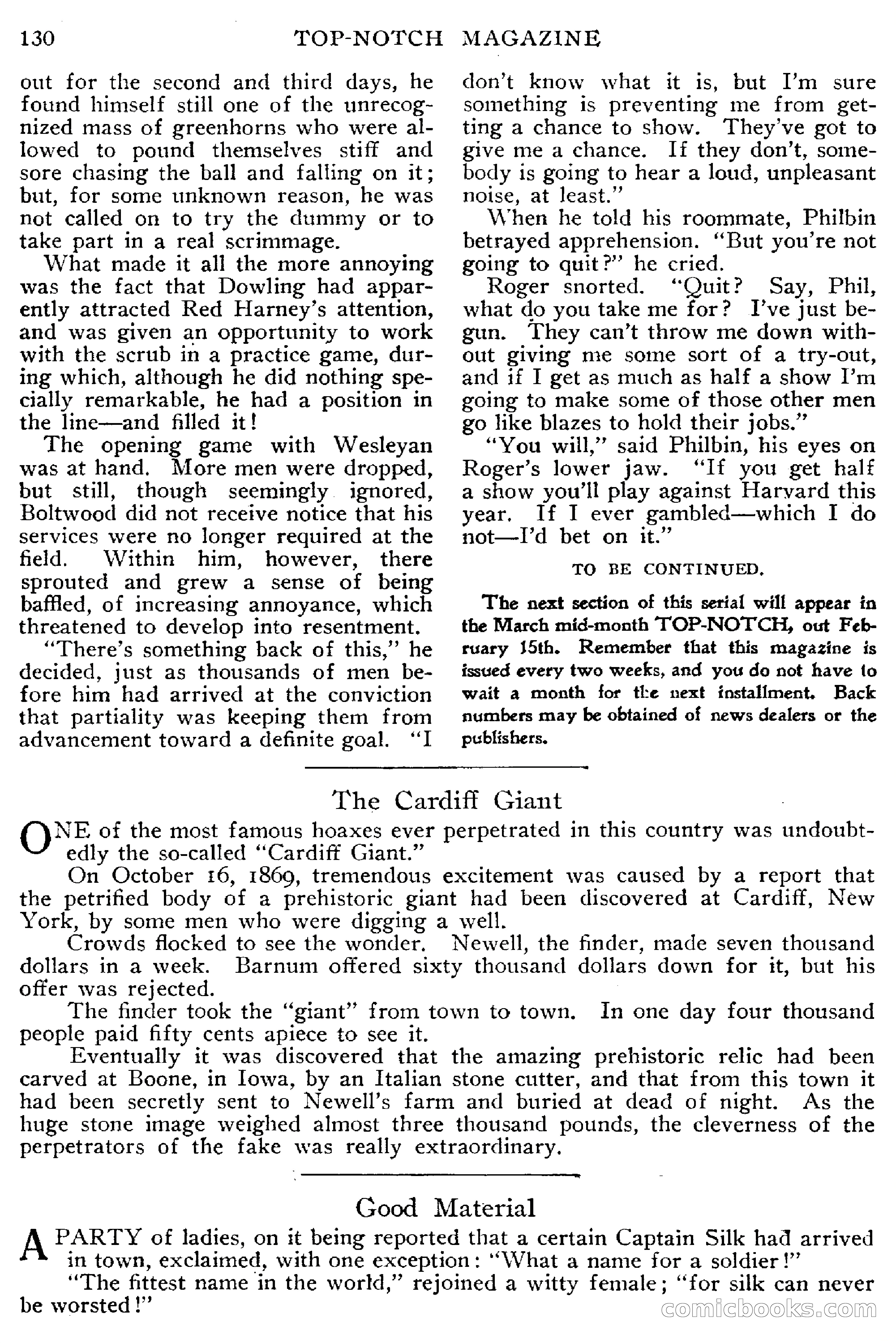 Top-Notch Magazine, March 1913 — page 136 of 204