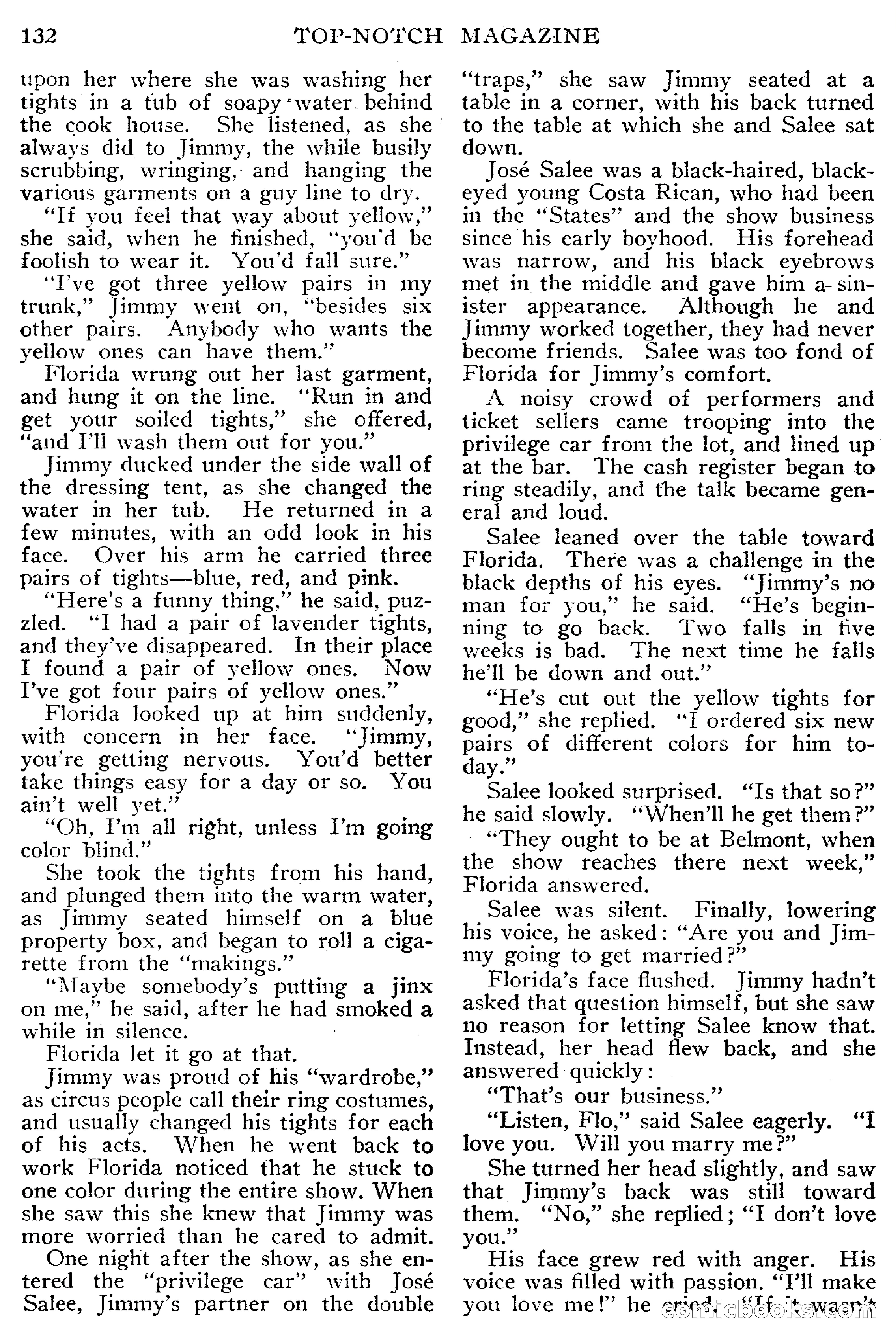 Top-Notch Magazine, March 1913 — page 138 of 204