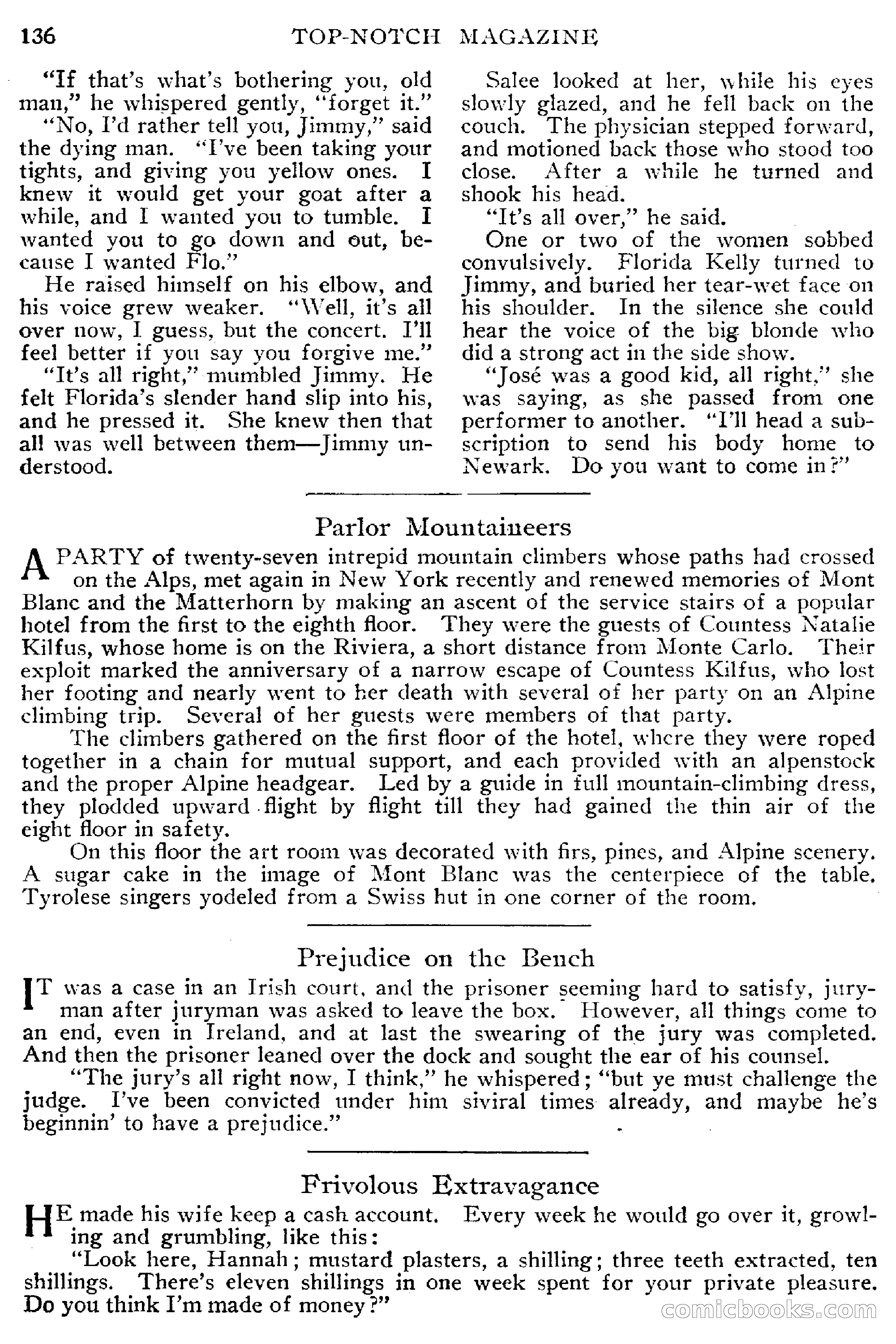 Top-Notch Magazine, March 1913 — page 142 of 204