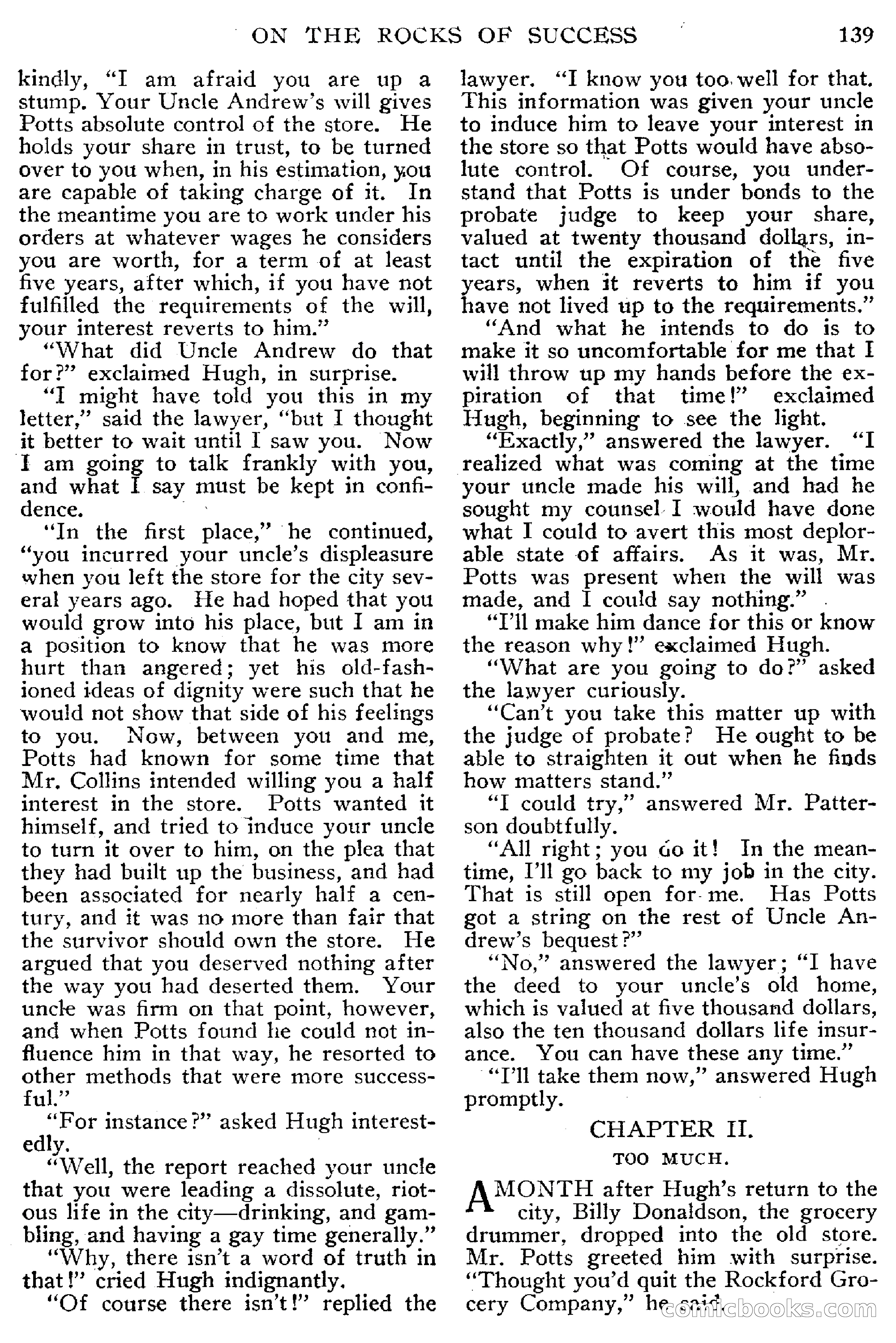 Top-Notch Magazine, March 1913 — page 145 of 204