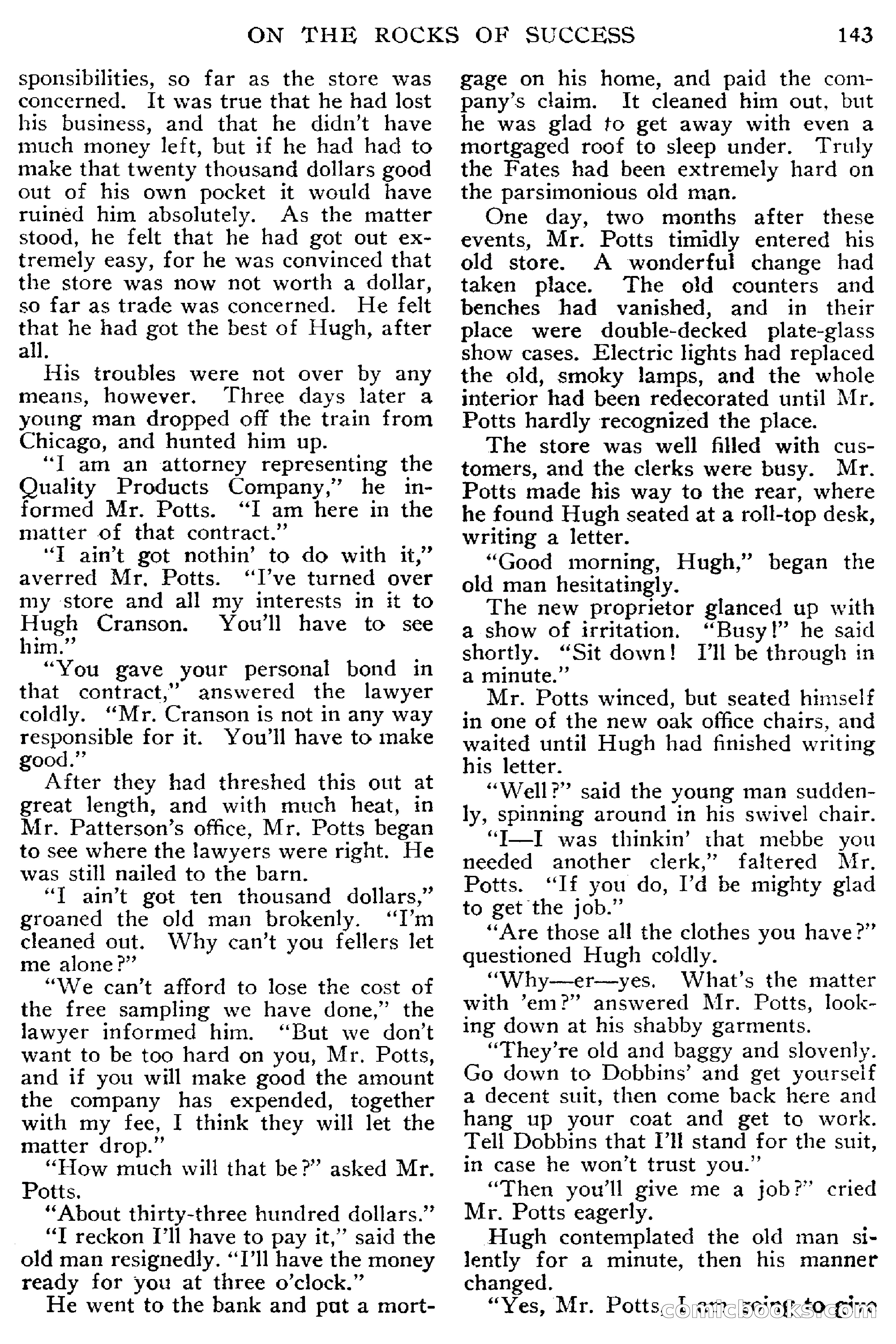 Top-Notch Magazine, March 1913 — page 149 of 204
