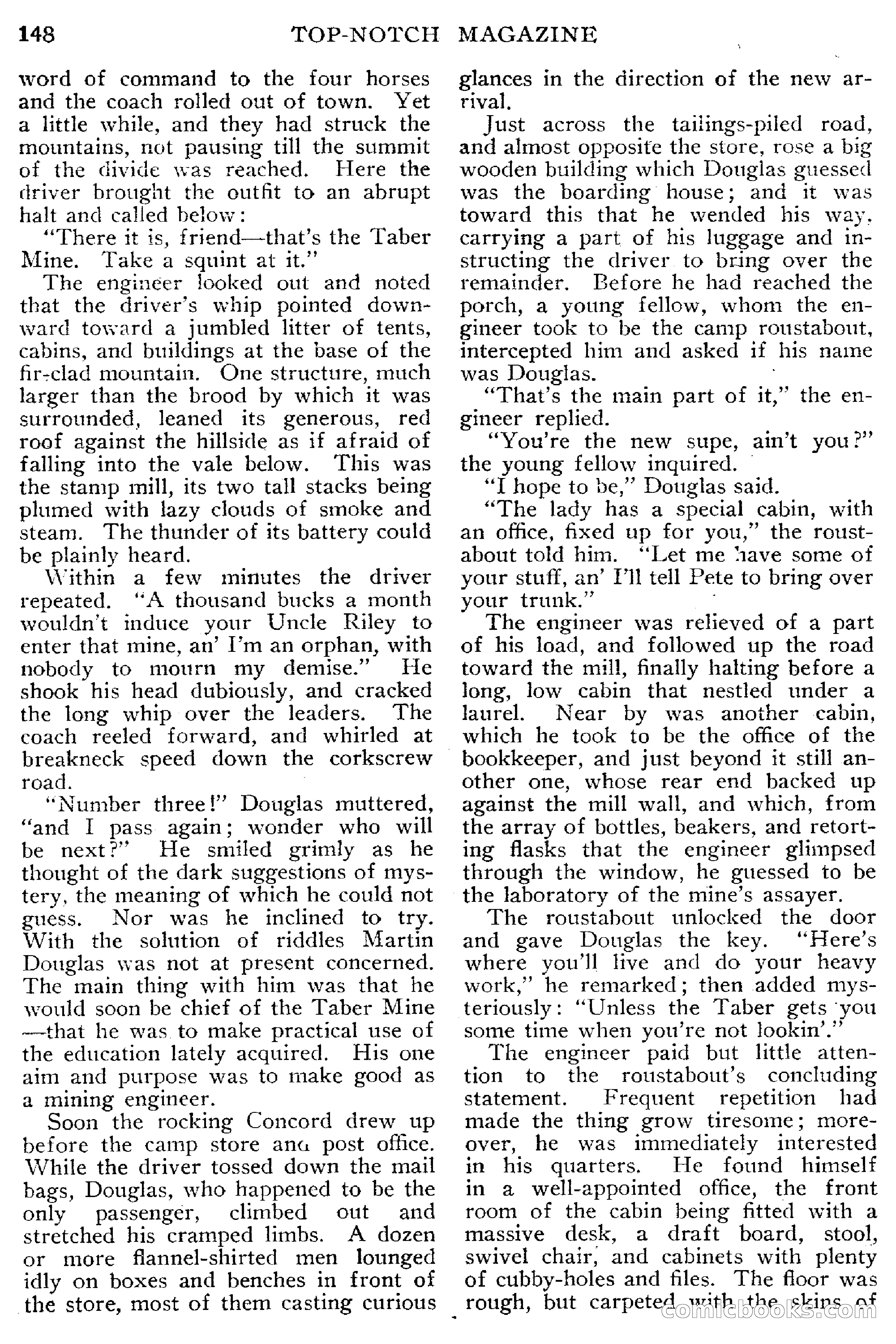 Top-Notch Magazine, March 1913 — page 154 of 204