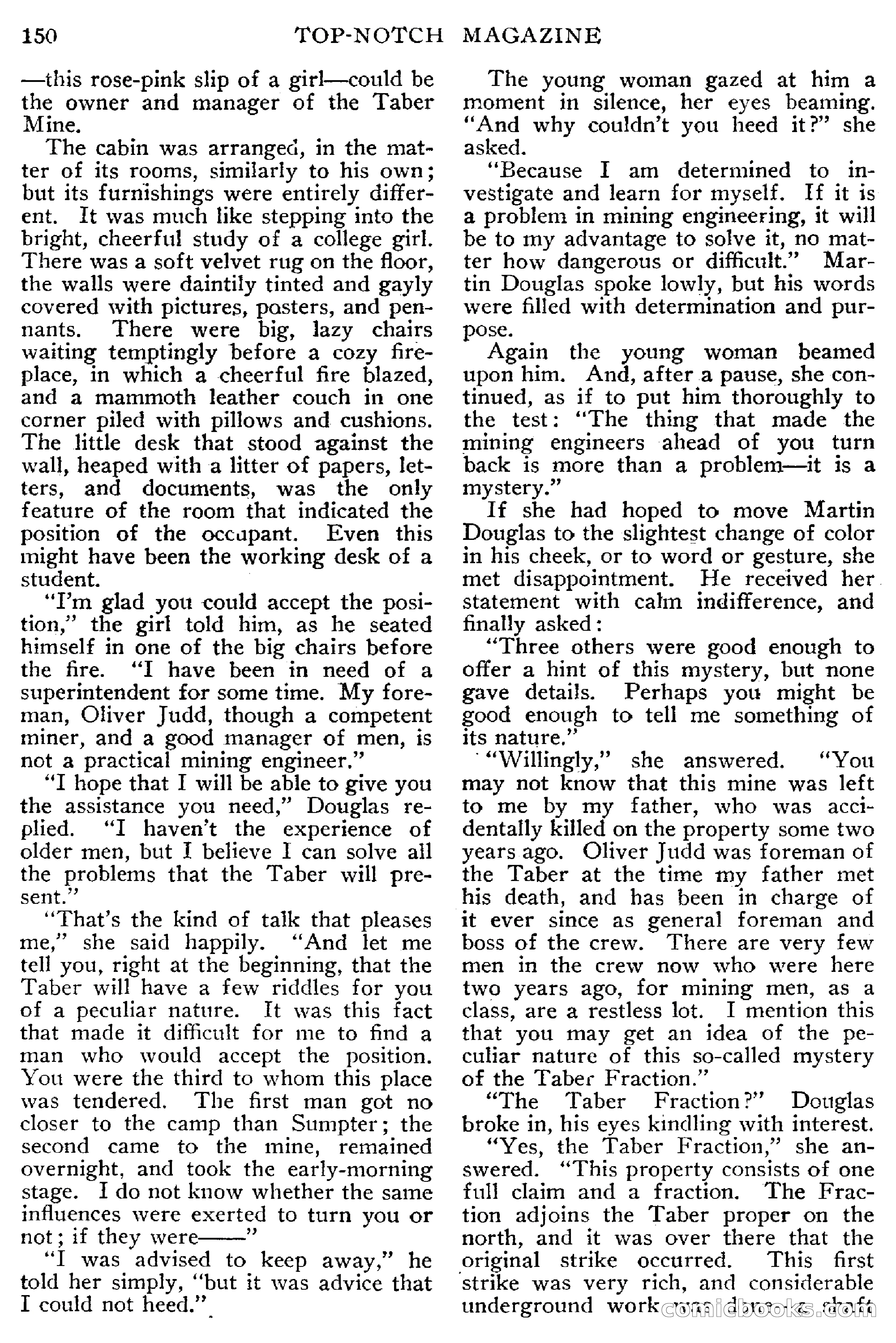 Top-Notch Magazine, March 1913 — page 156 of 204