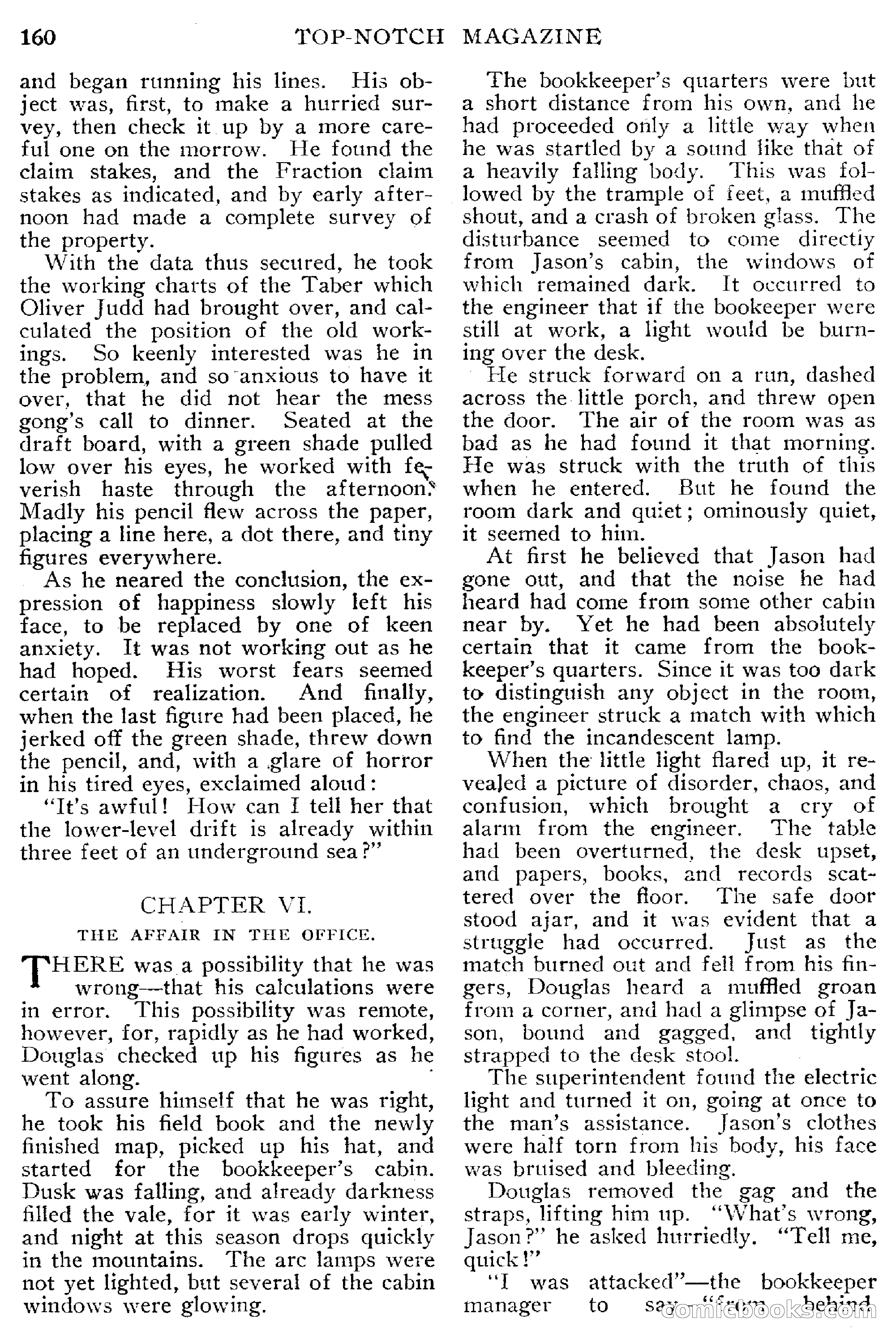 Top-Notch Magazine, March 1913 — page 166 of 204