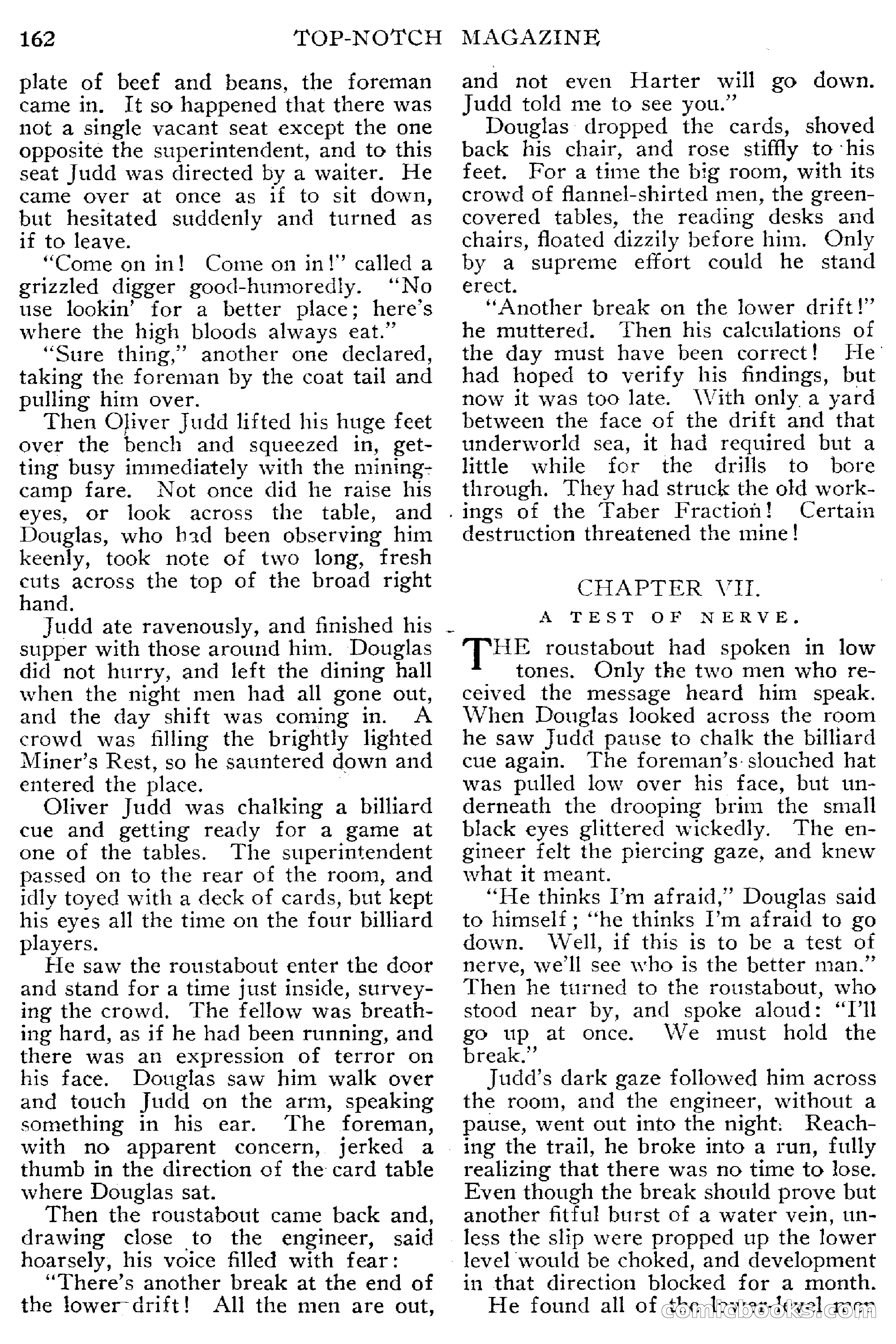 Top-Notch Magazine, March 1913 — page 168 of 204