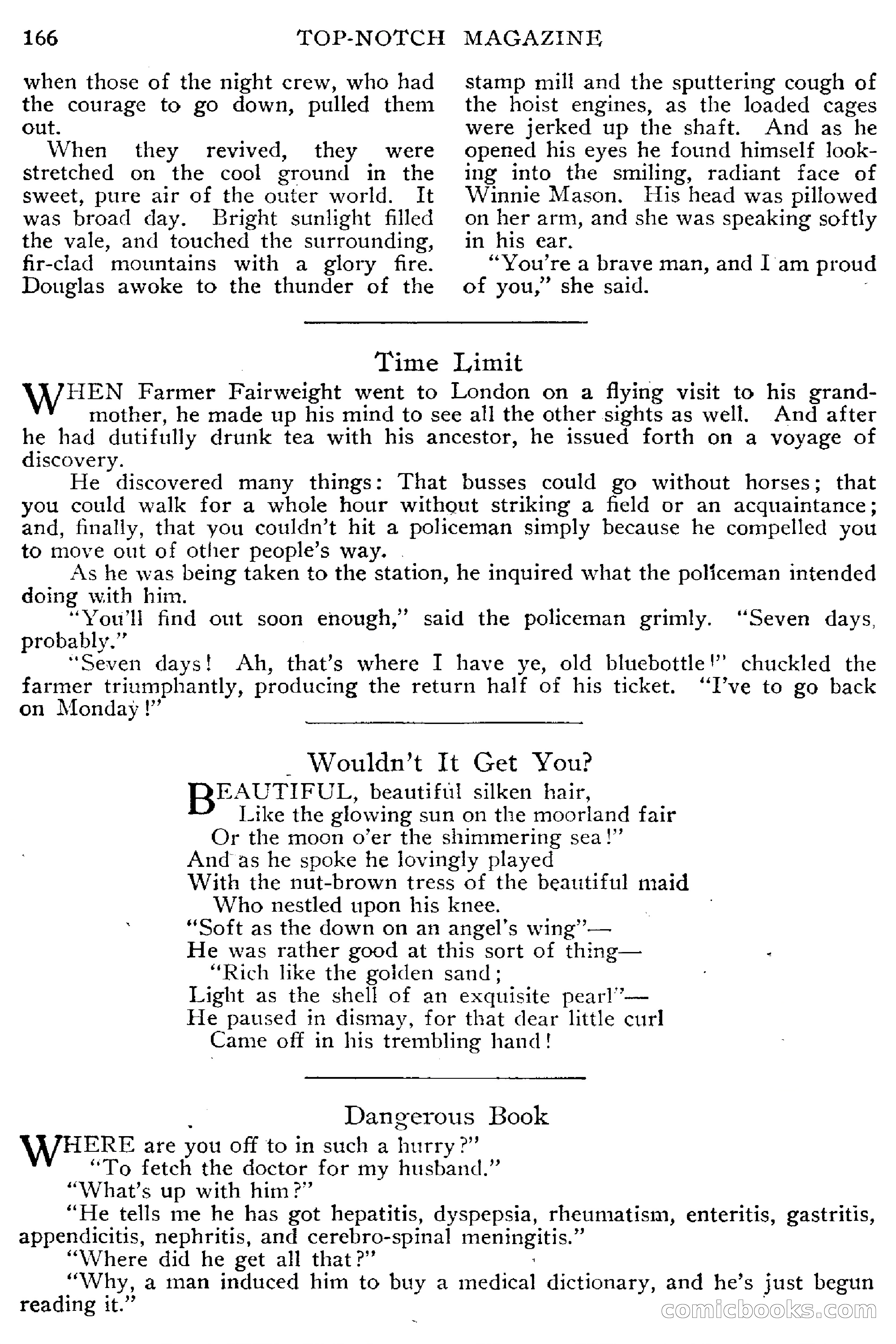Top-Notch Magazine, March 1913 — page 172 of 204