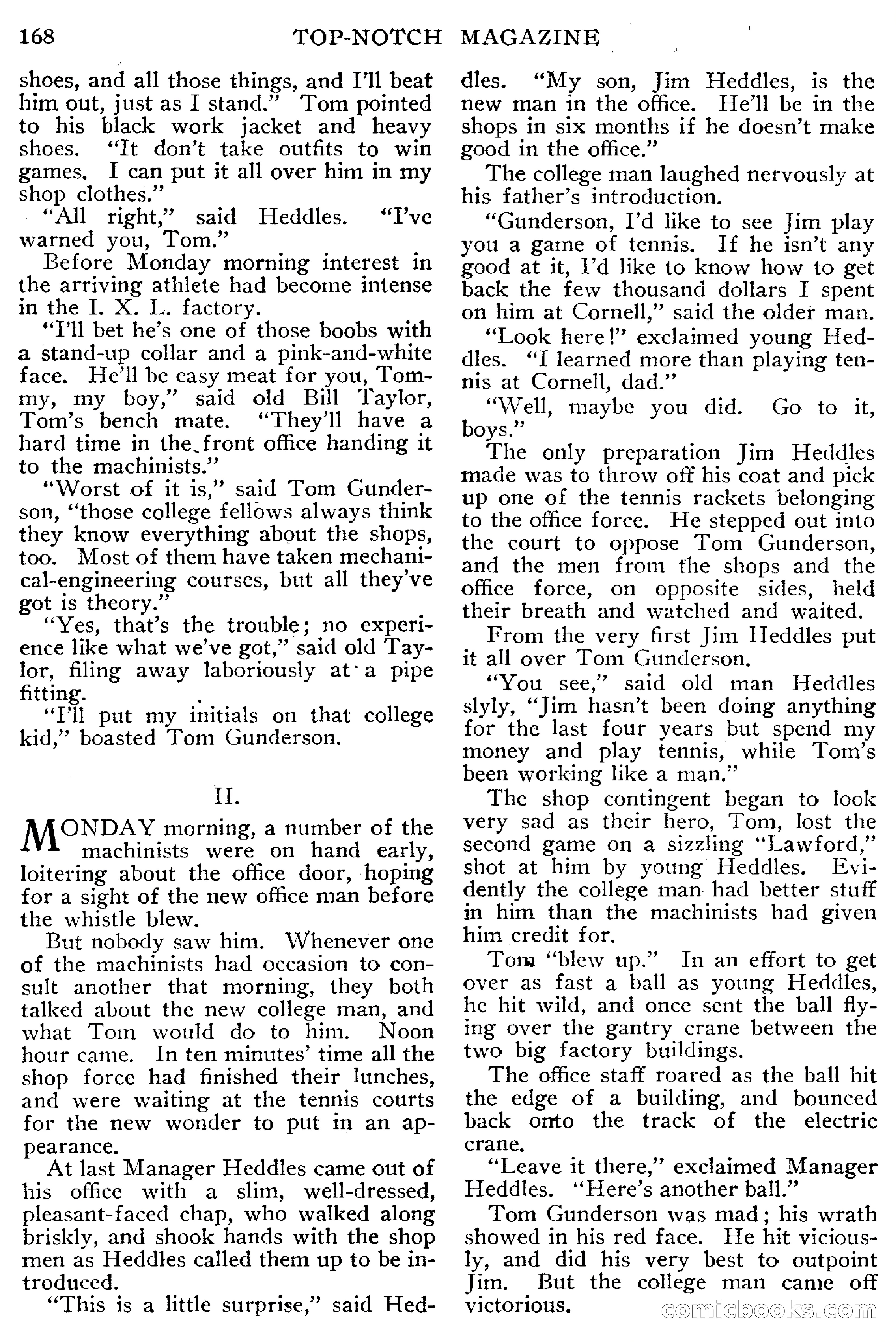 Top-Notch Magazine, March 1913 — page 174 of 204
