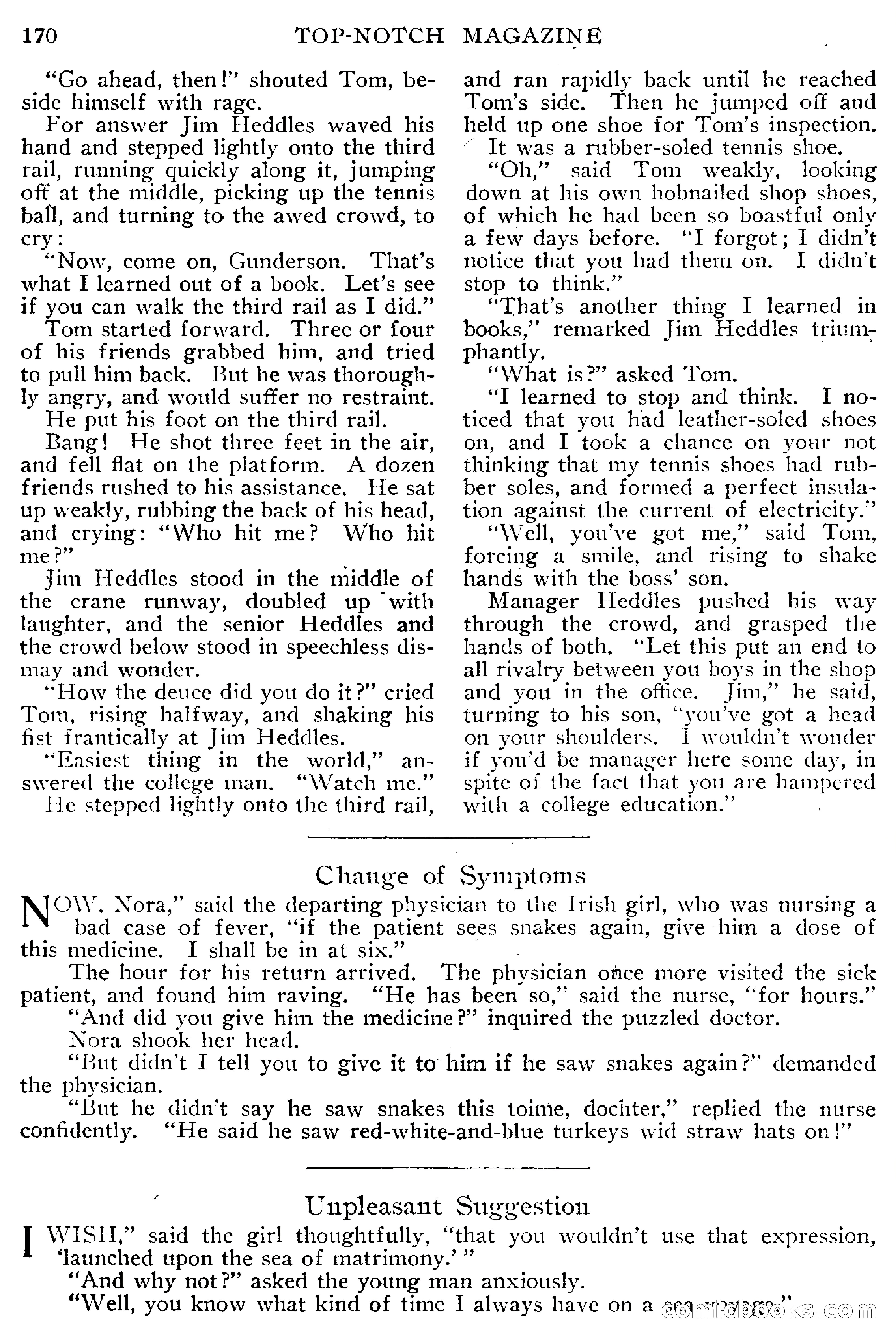 Top-Notch Magazine, March 1913 — page 176 of 204