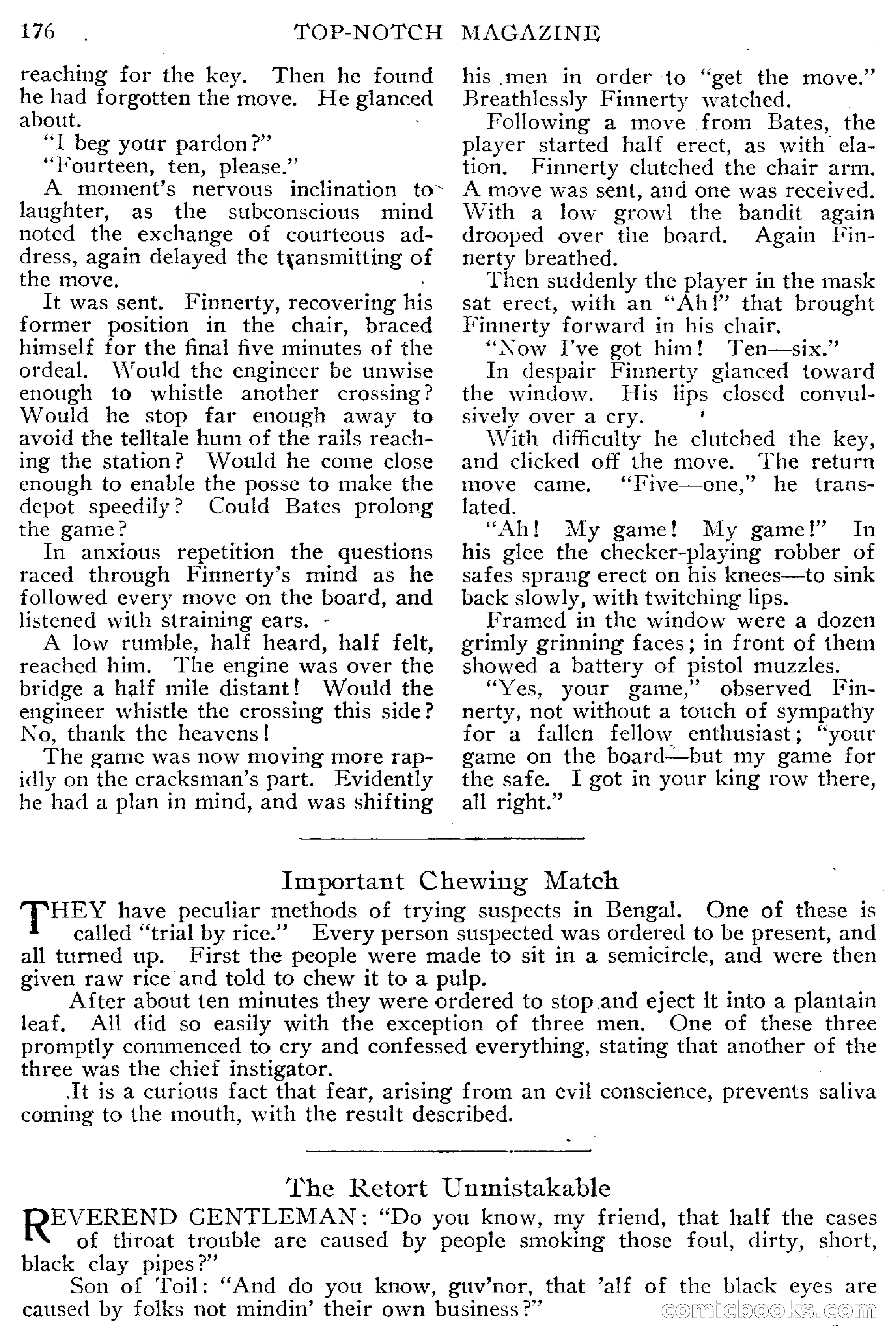 Top-Notch Magazine, March 1913 — page 182 of 204