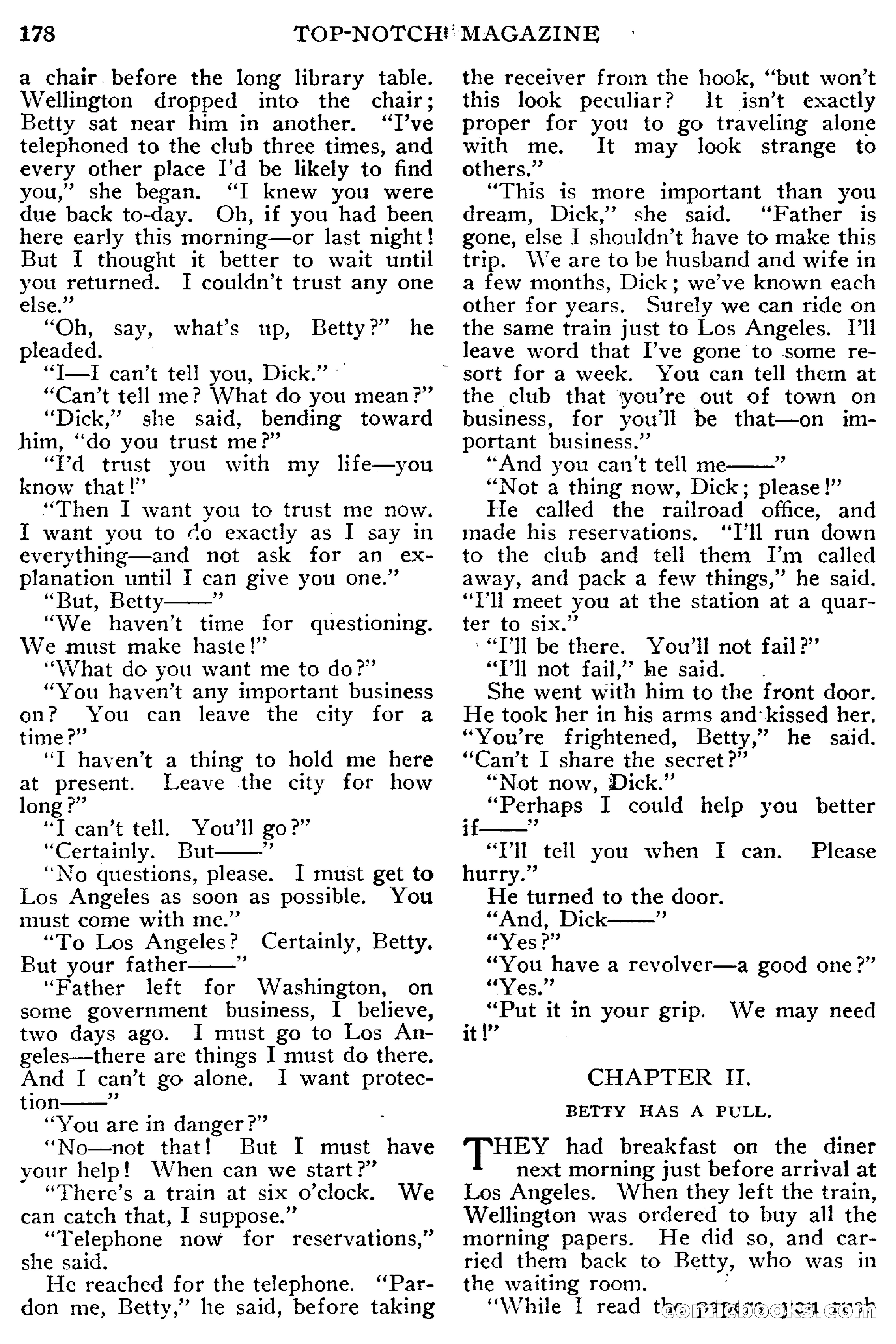 Top-Notch Magazine, March 1913 — page 184 of 204