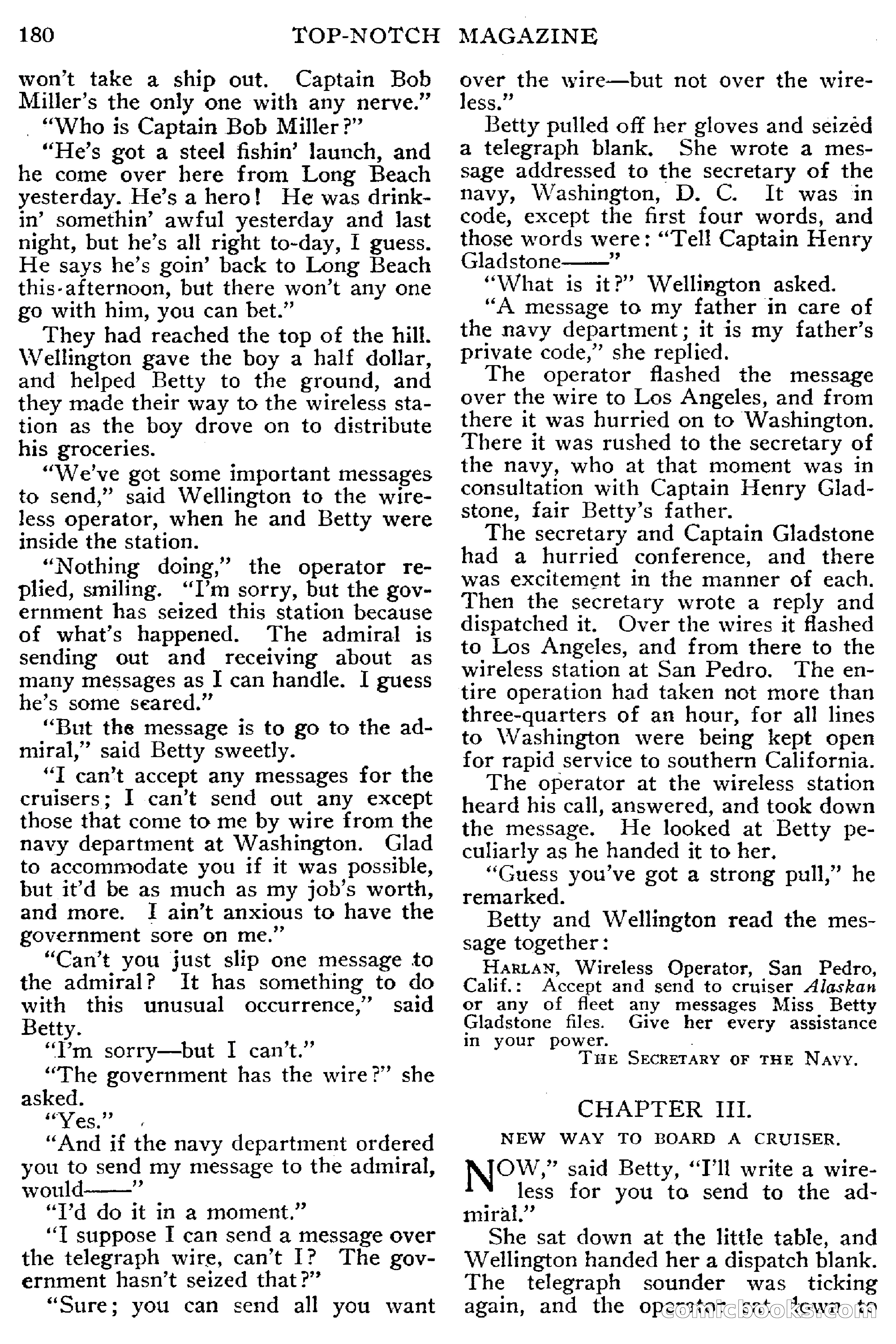 Top-Notch Magazine, March 1913 — page 186 of 204