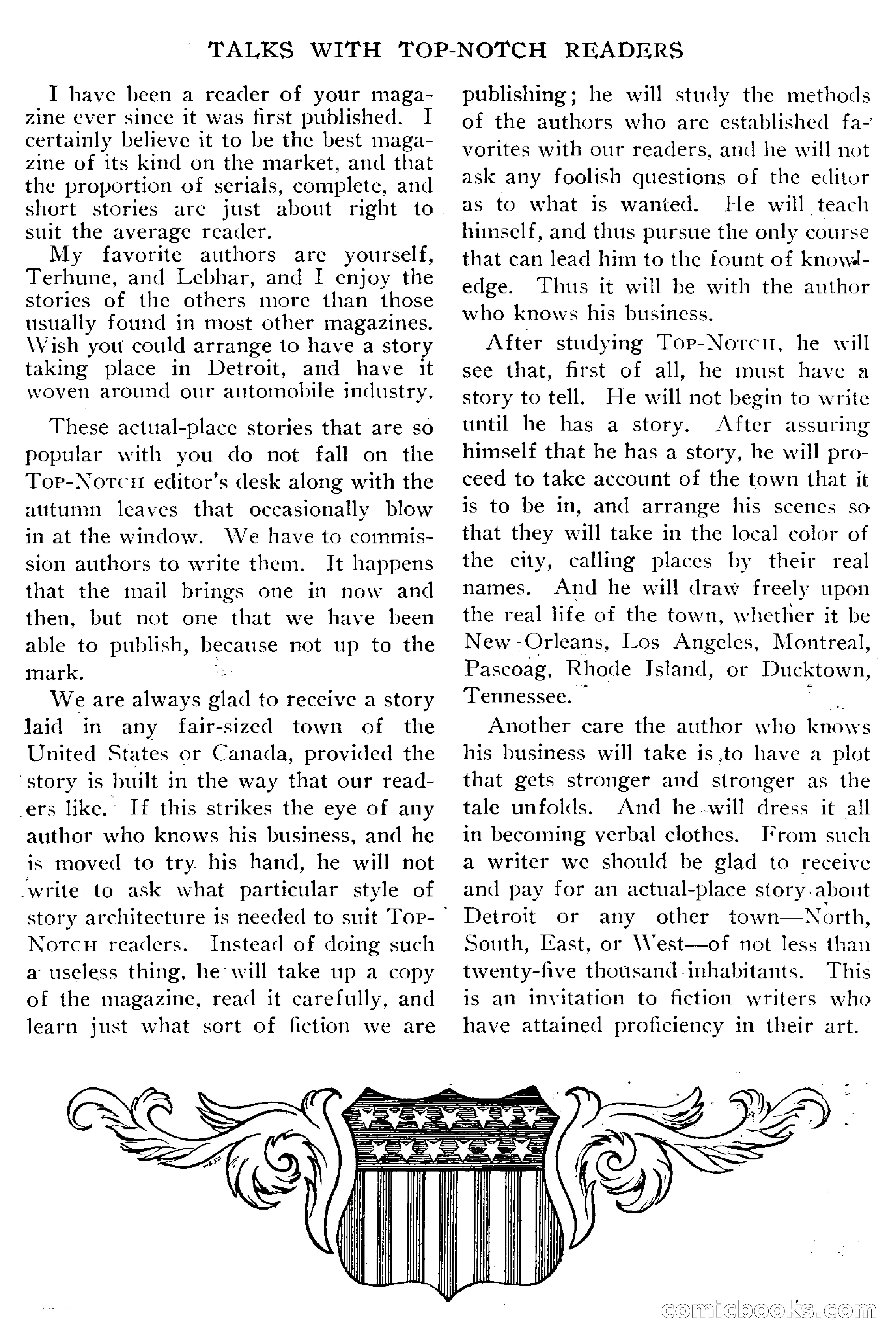 Top-Notch Magazine, March 1913 — page 199 of 204