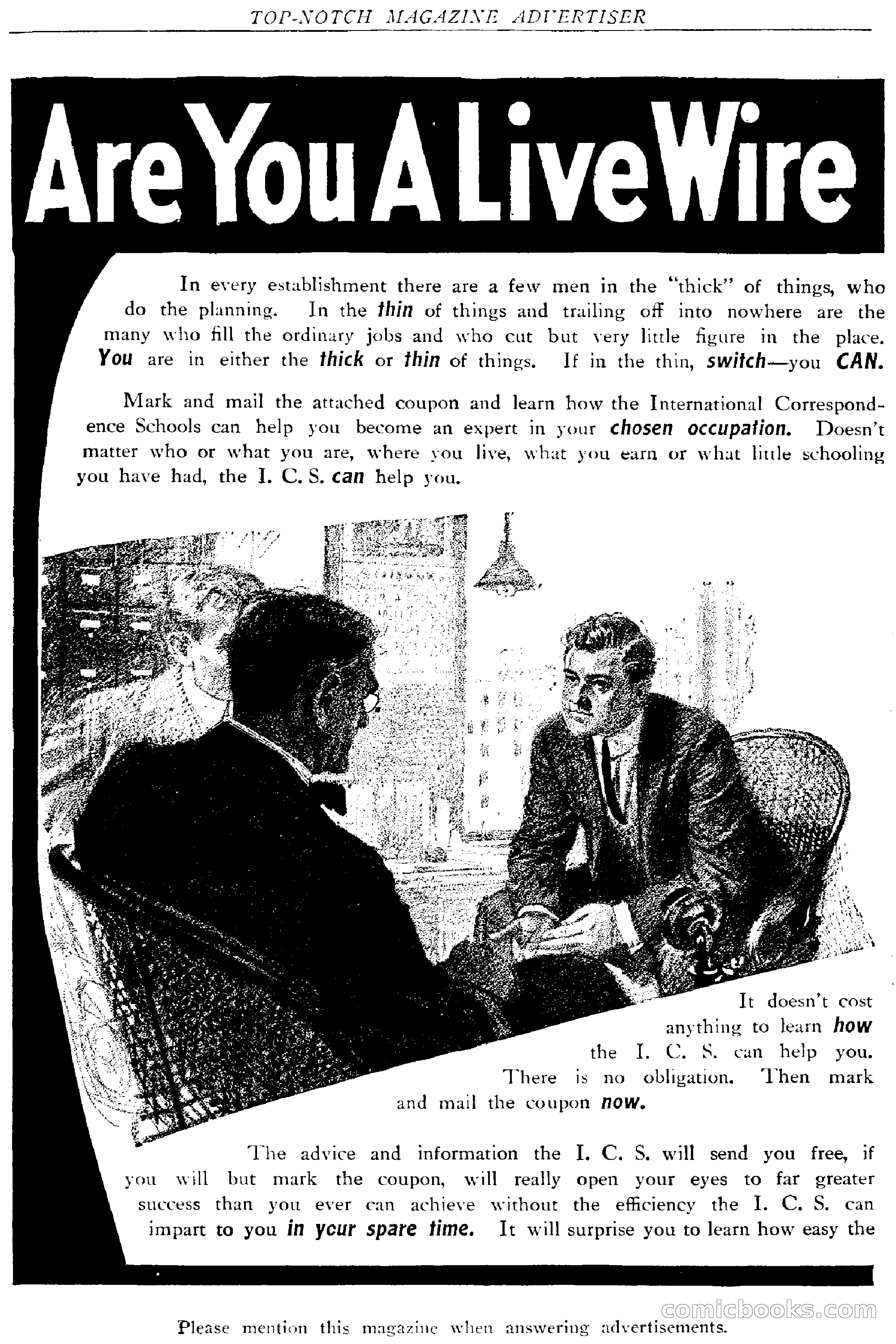 Top-Notch Magazine, March 1913 — page 200 of 204