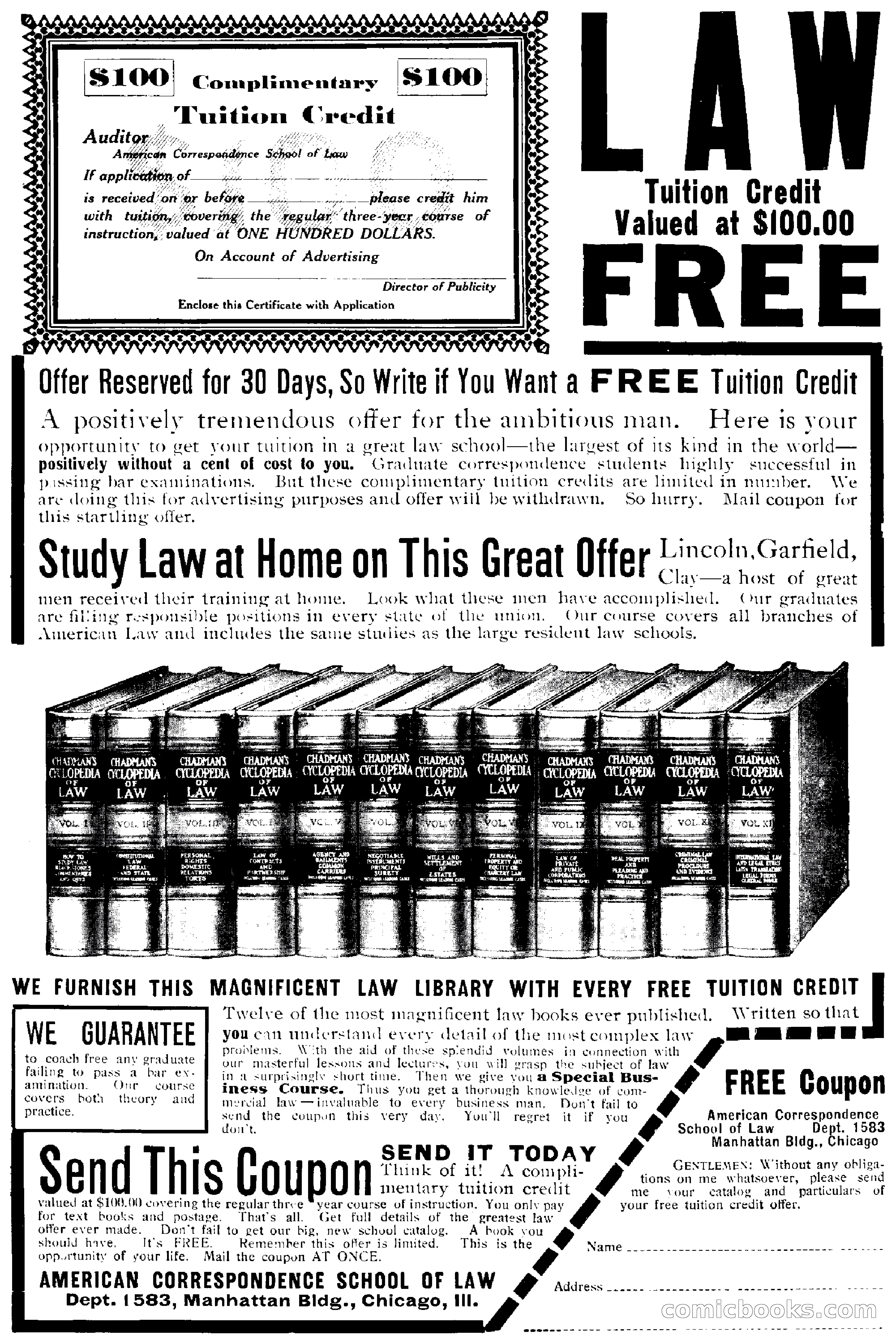 Top-Notch Magazine, March 1913 — page 203 of 204