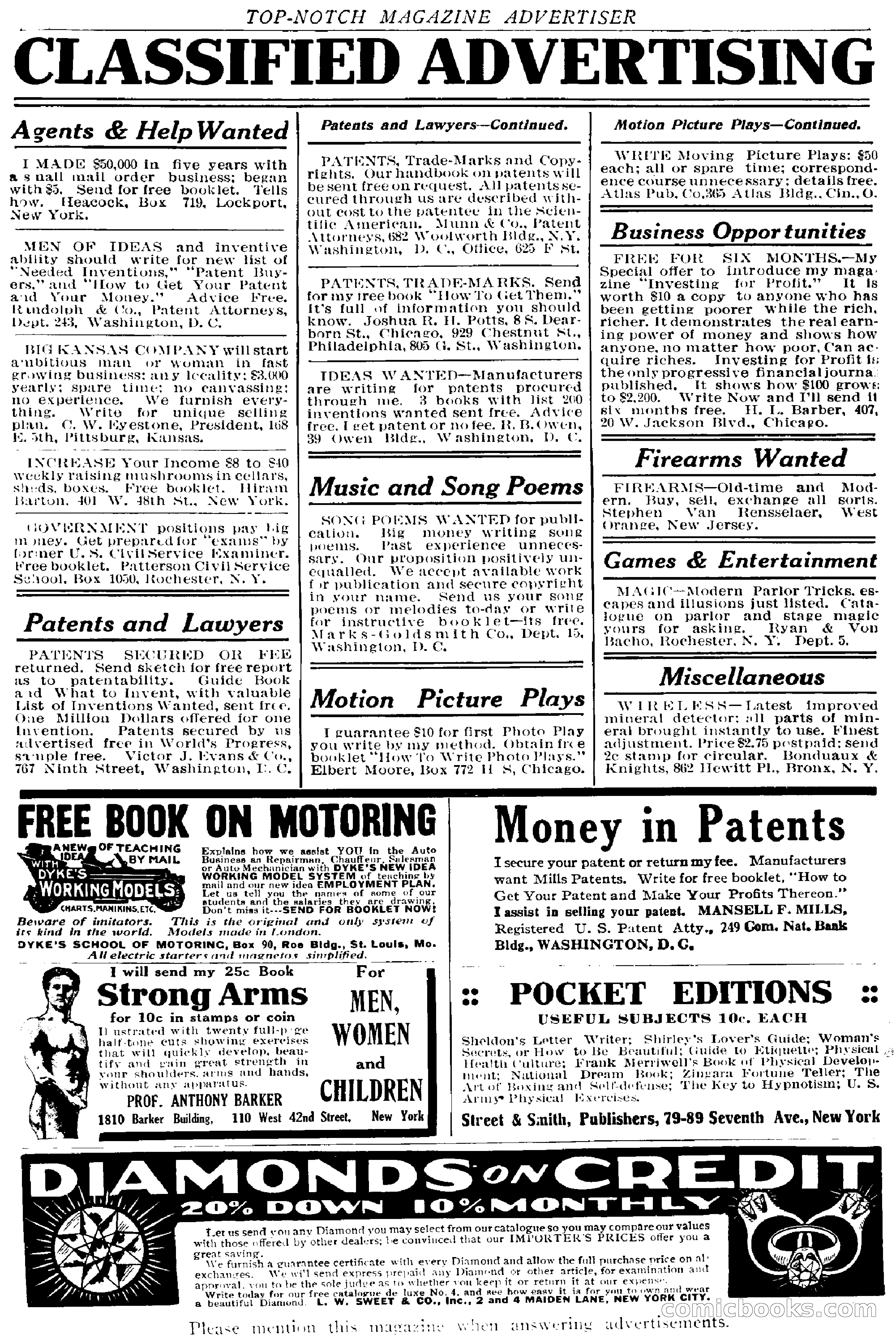 Top-Notch Magazine, May 1, 1915 — page 4 of 232