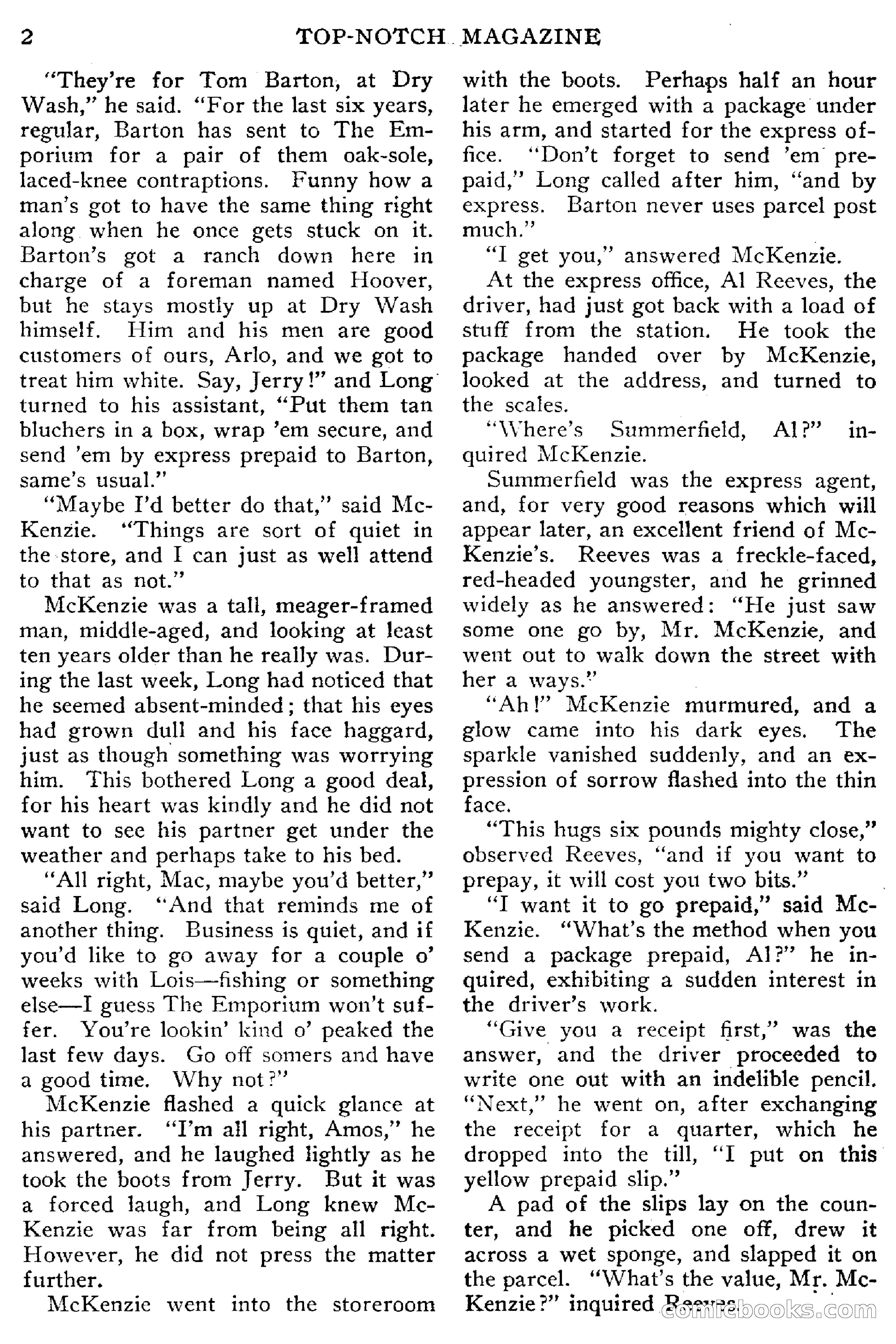 Top-Notch Magazine, May 1, 1915 — page 8 of 232