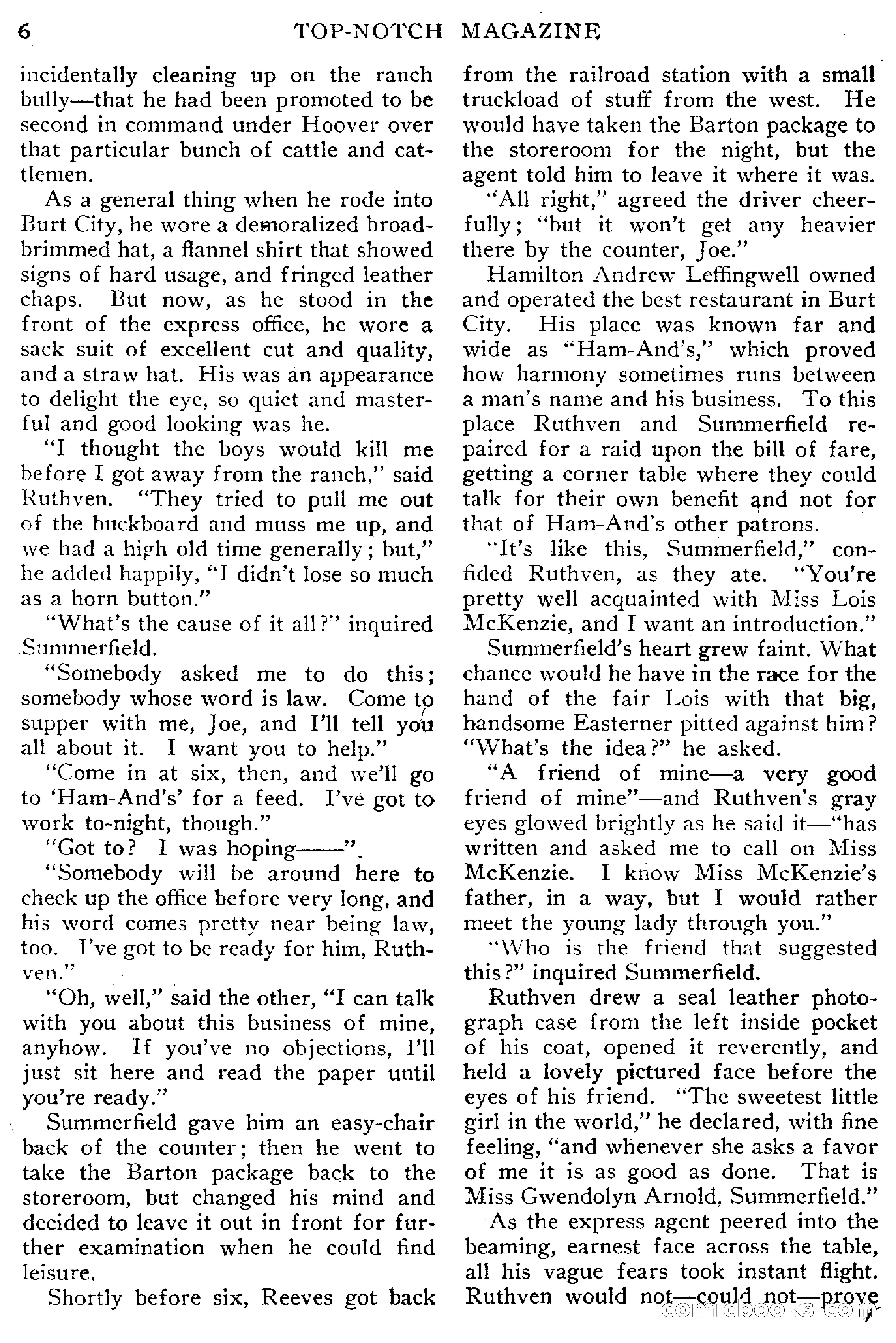 Top-Notch Magazine, May 1, 1915 — page 12 of 232