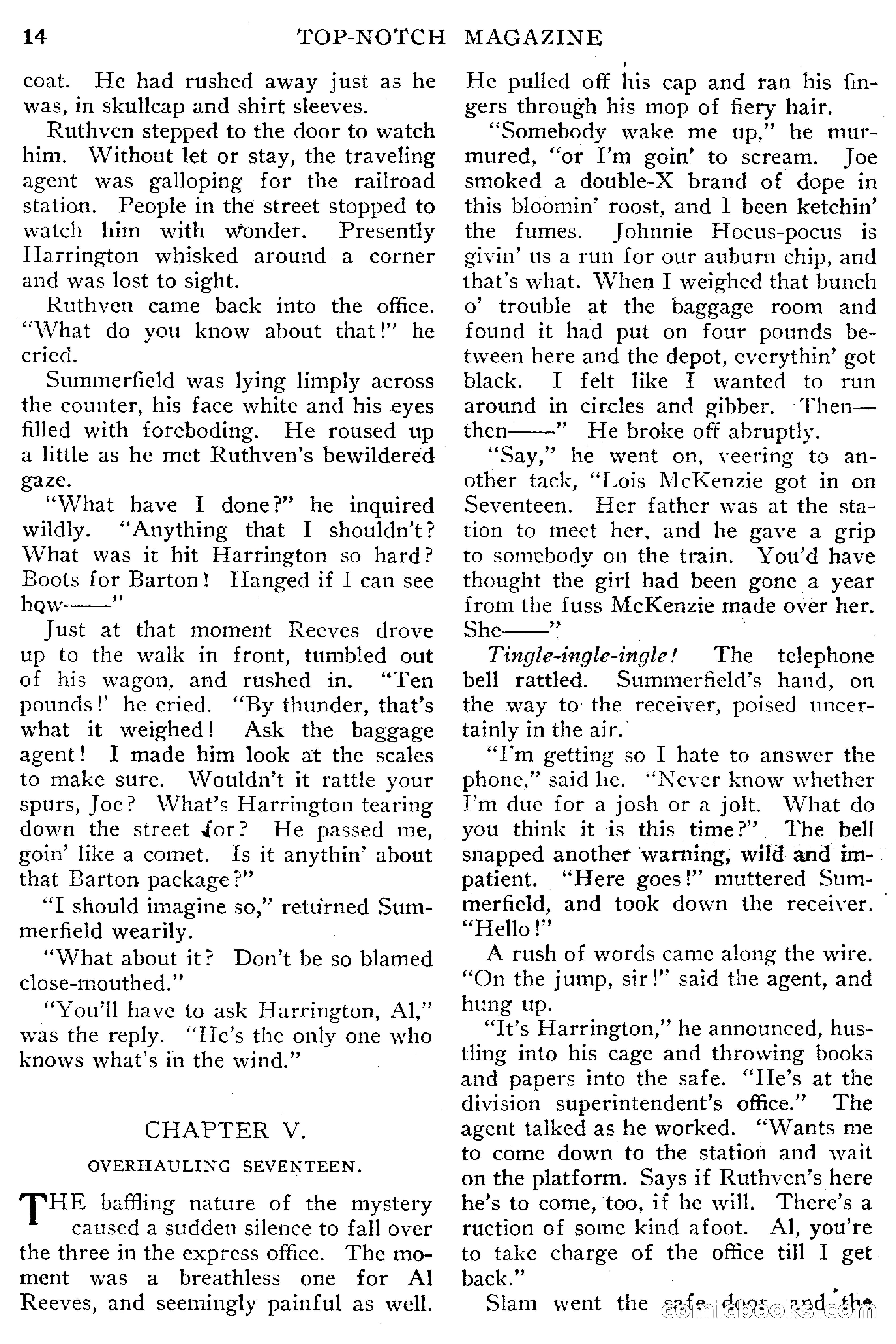 Top-Notch Magazine, May 1, 1915 — page 20 of 232