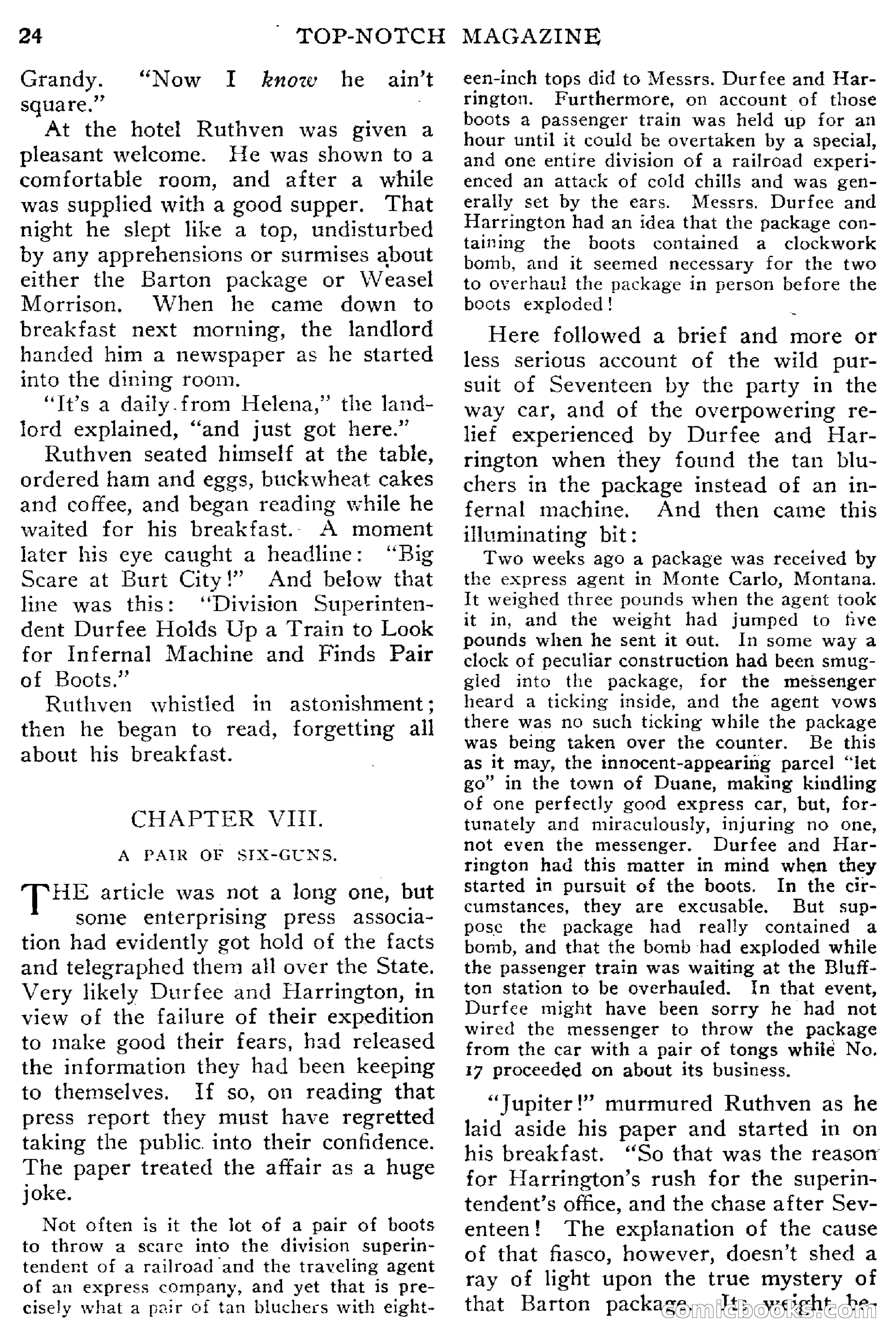 Top-Notch Magazine, May 1, 1915 — page 30 of 232