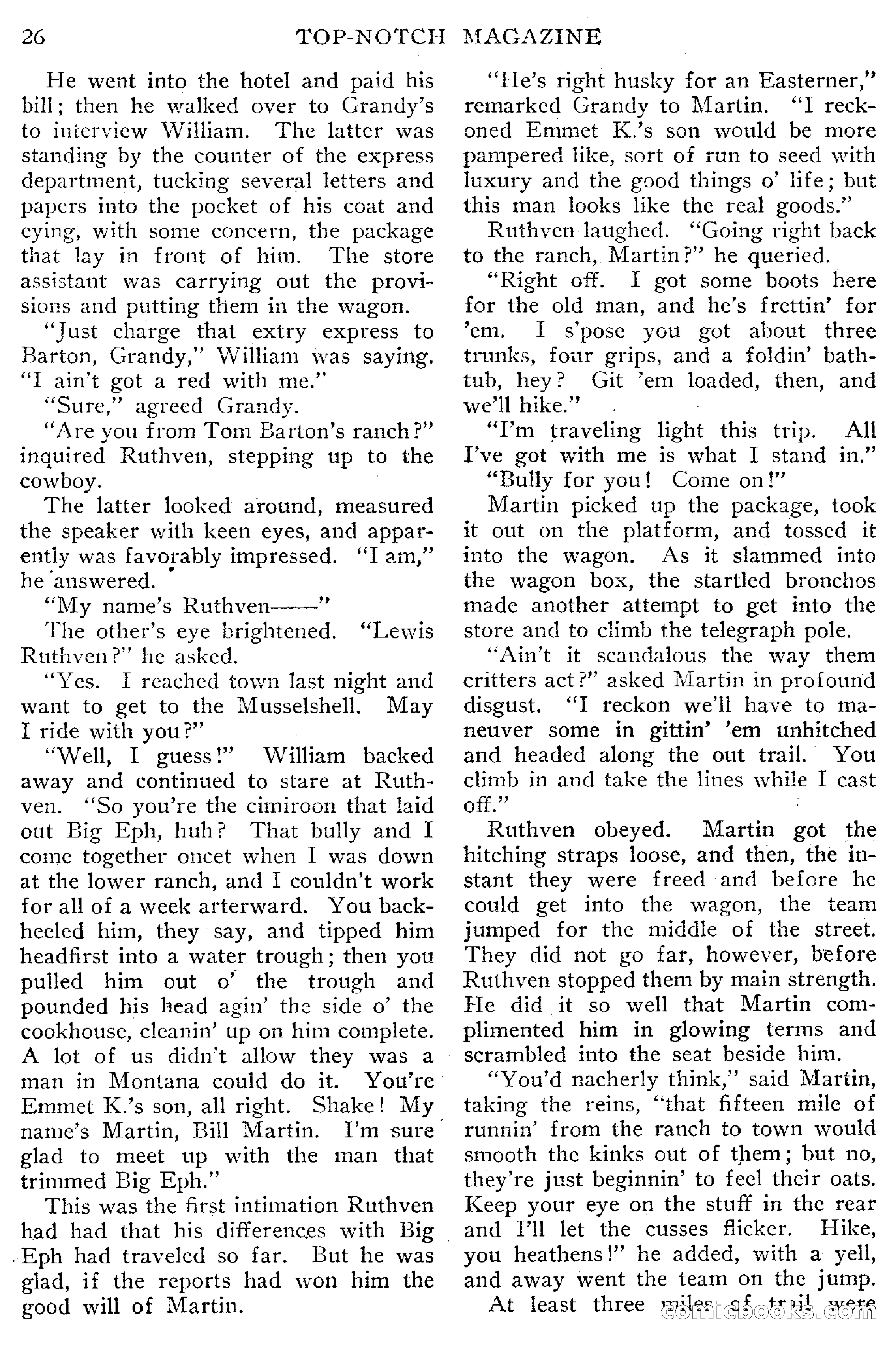 Top-Notch Magazine, May 1, 1915 — page 32 of 232
