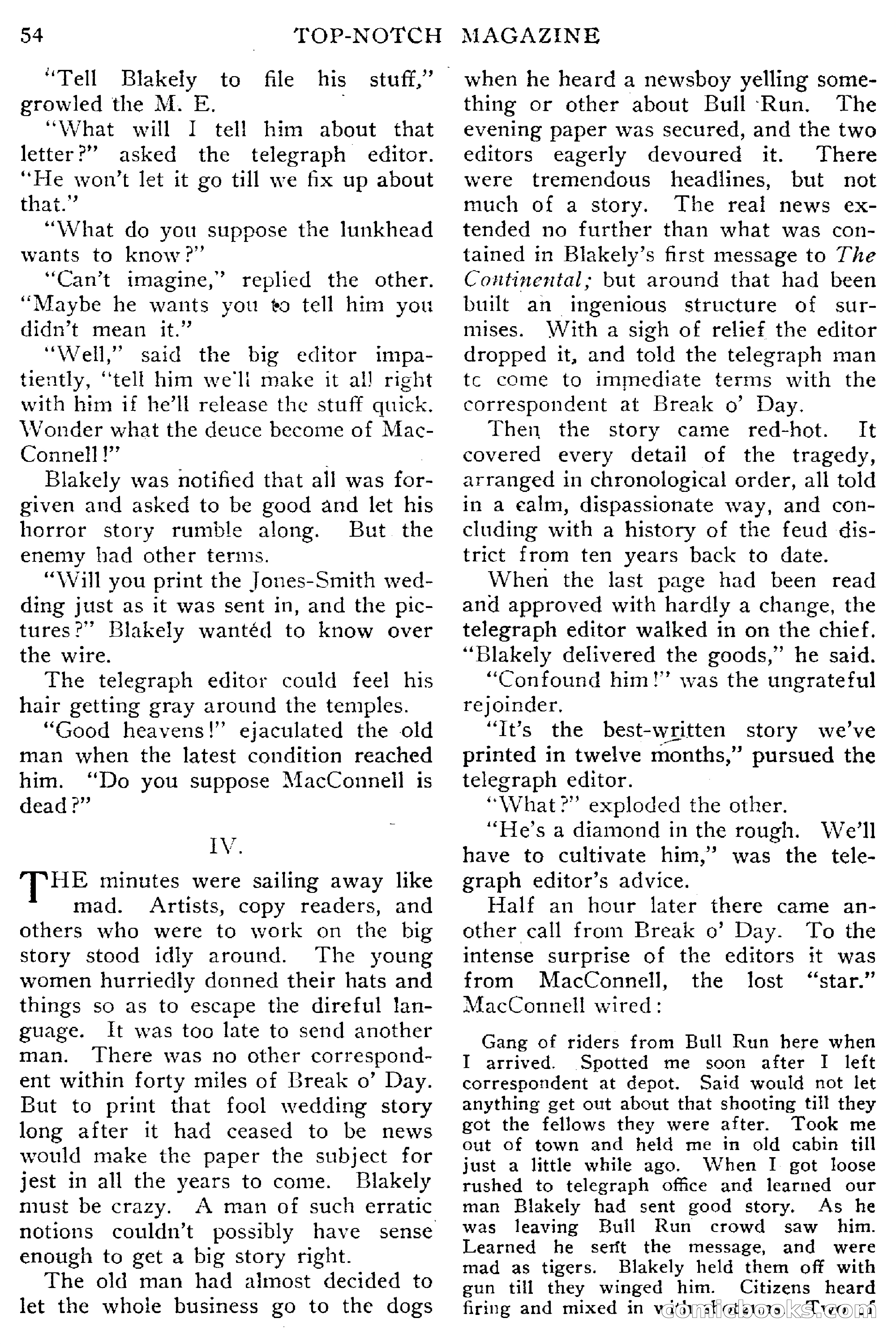 Top-Notch Magazine, May 1, 1915 — page 60 of 232