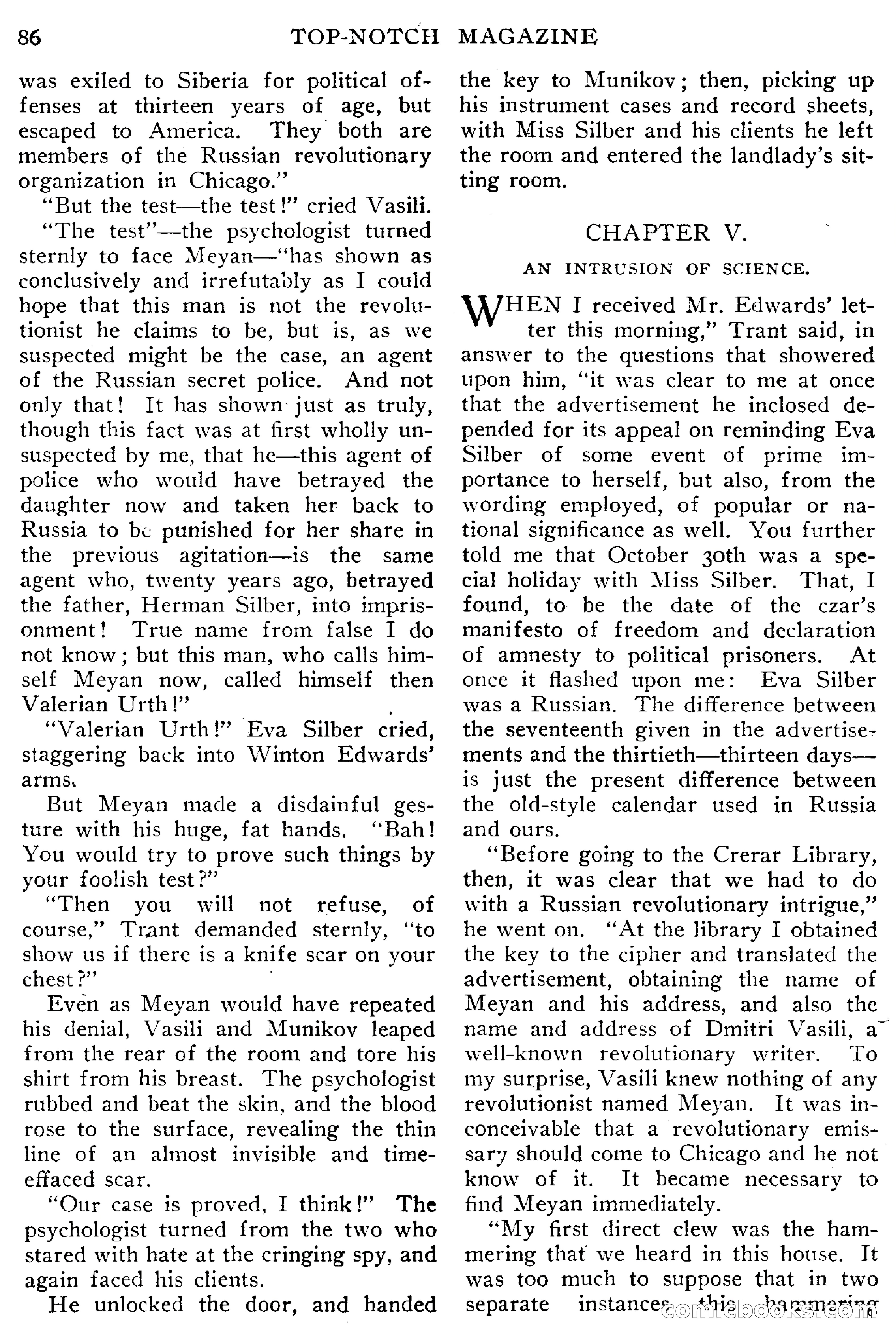 Top-Notch Magazine, May 1, 1915 — page 92 of 232