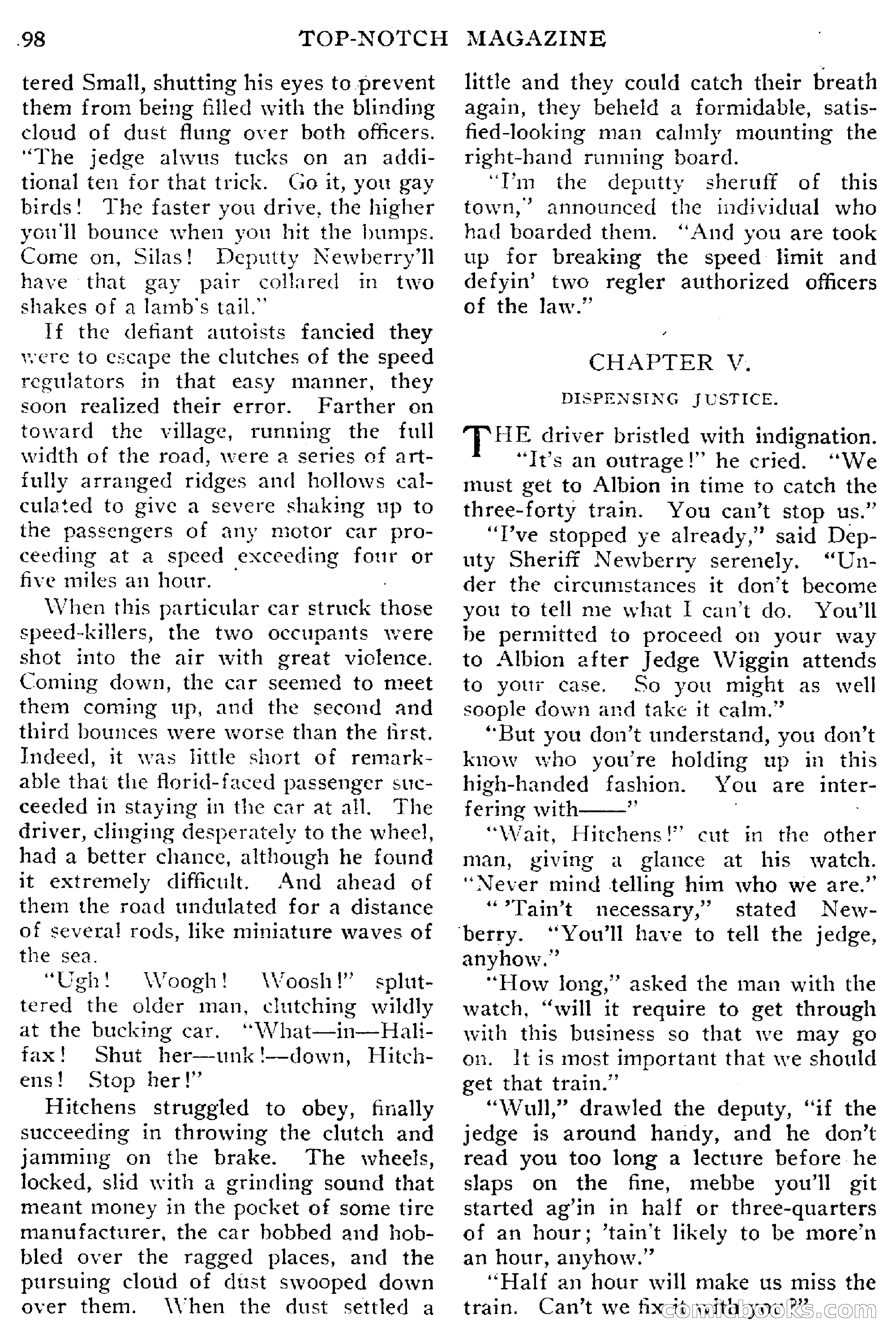 Top-Notch Magazine, May 1, 1915 — page 104 of 232