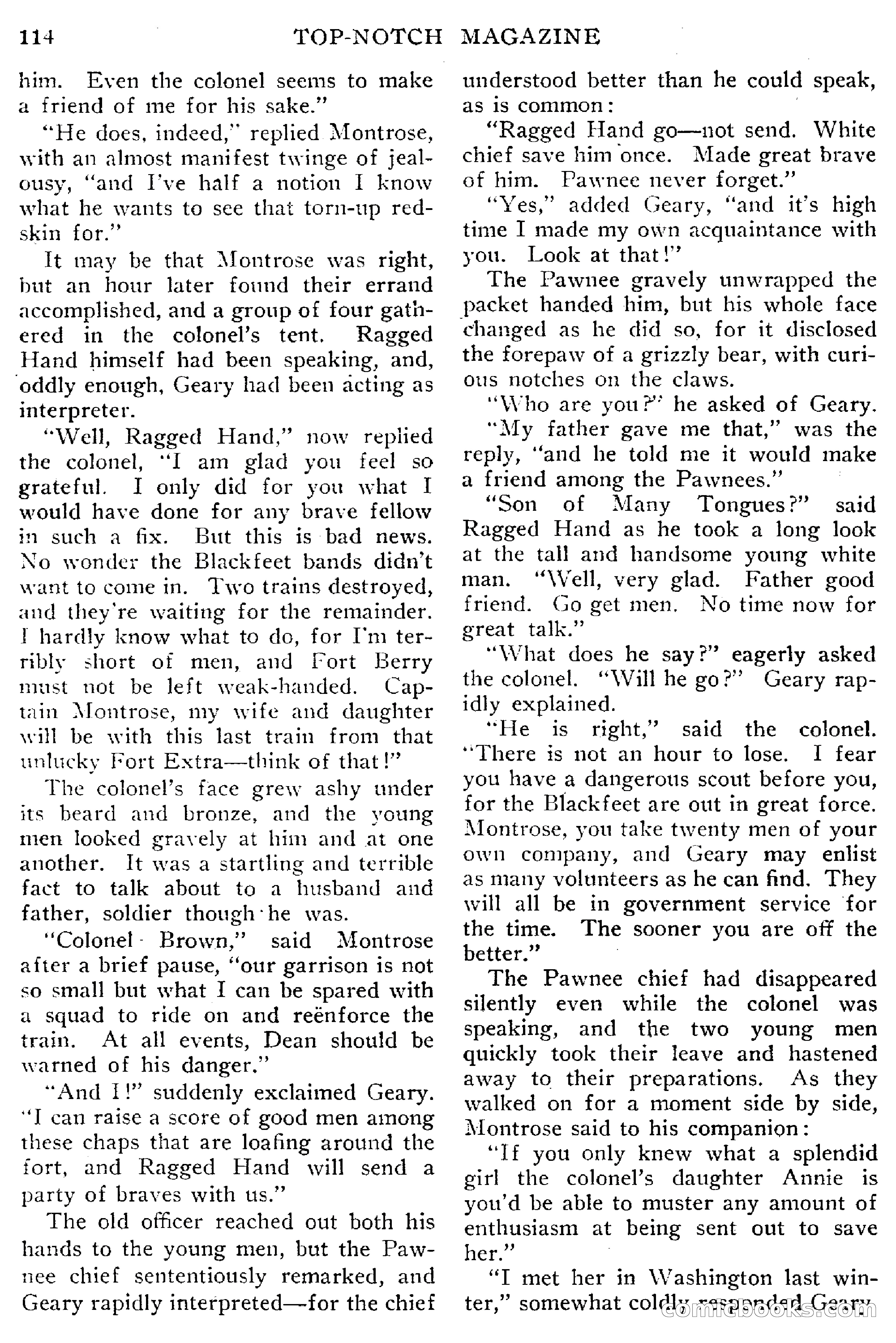 Top-Notch Magazine, May 1, 1915 — page 120 of 232