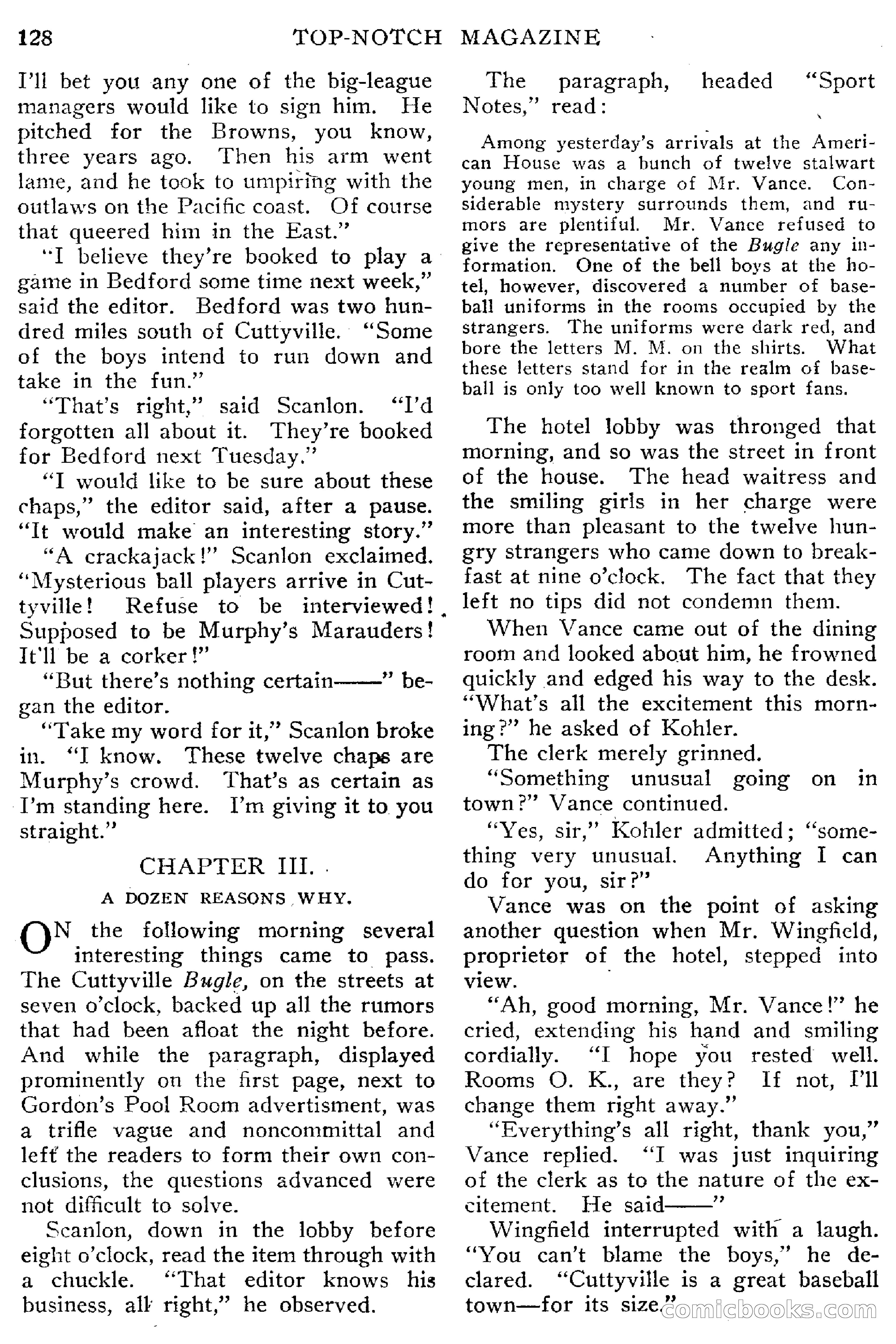 Top-Notch Magazine, May 1, 1915 — page 134 of 232