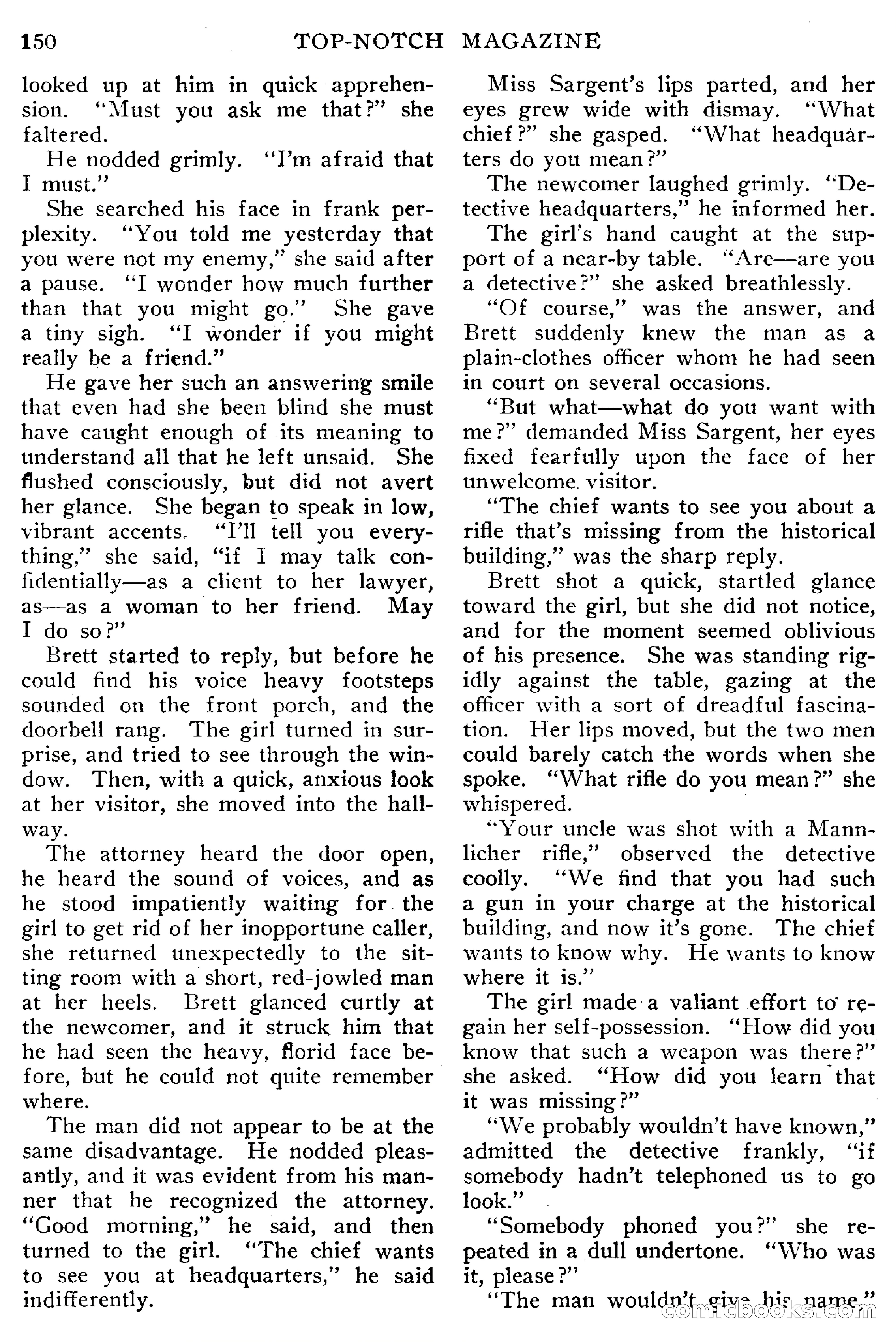 Top-Notch Magazine, May 1, 1915 — page 156 of 232