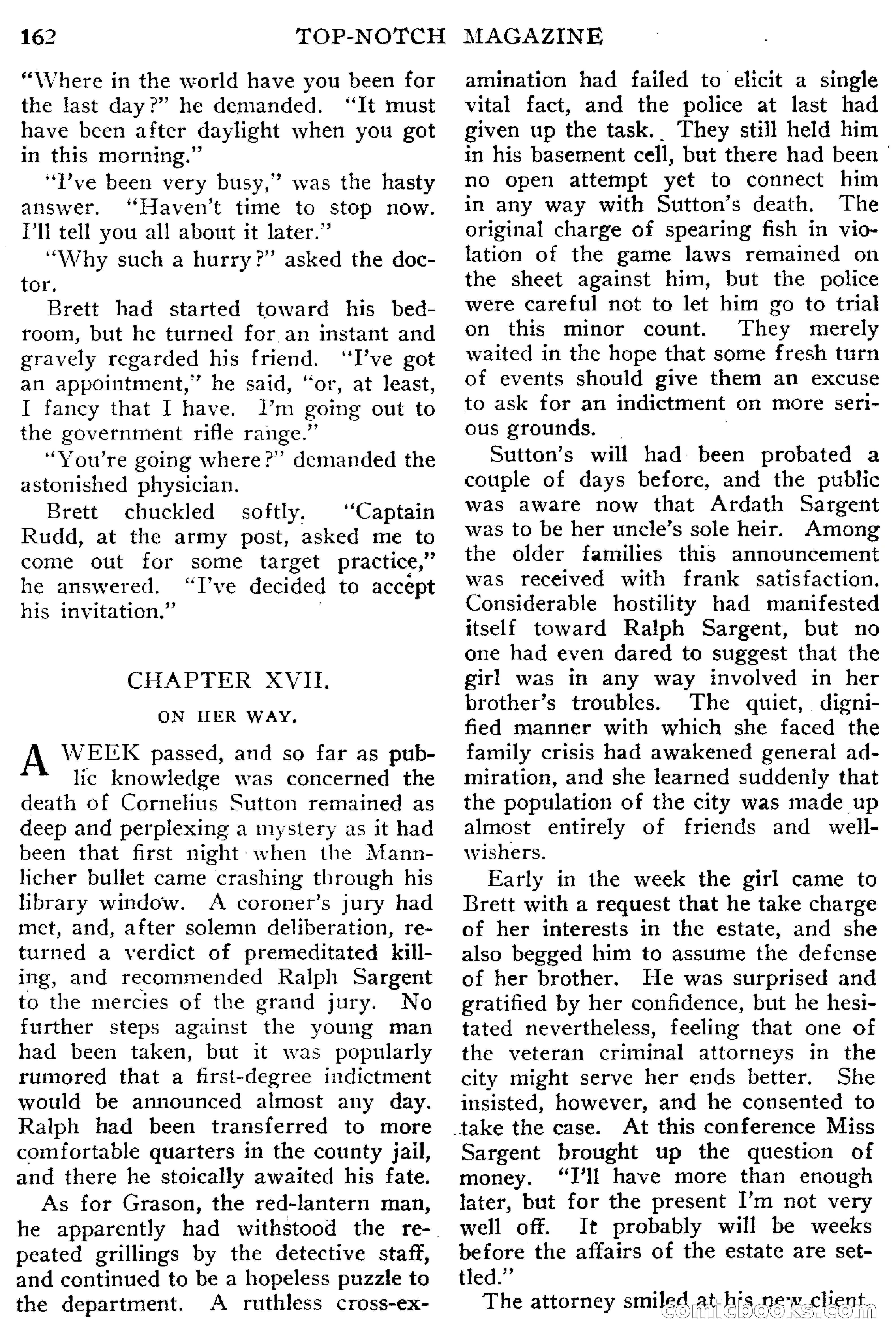 Top-Notch Magazine, May 1, 1915 — page 168 of 232