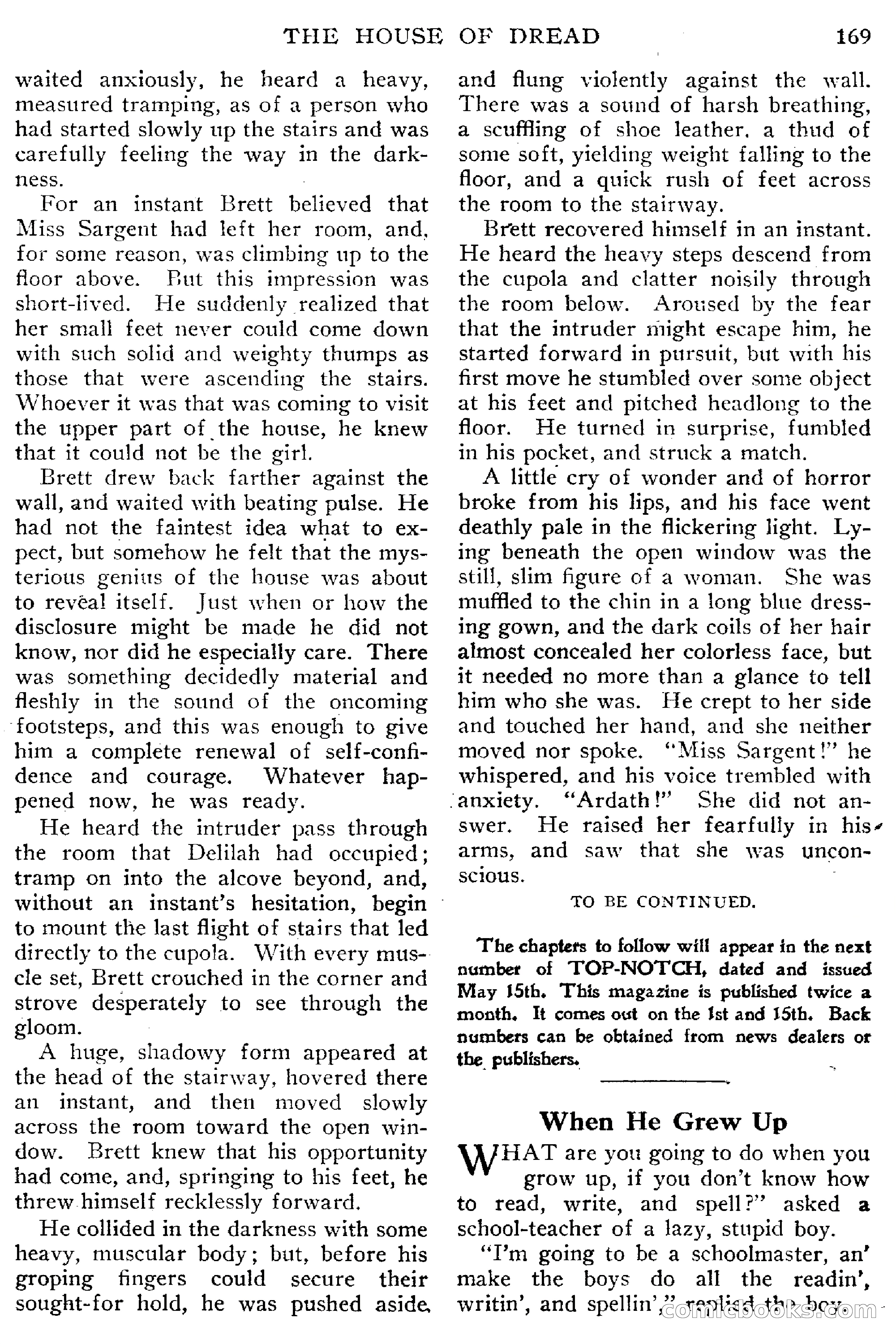 Top-Notch Magazine, May 1, 1915 — page 175 of 232
