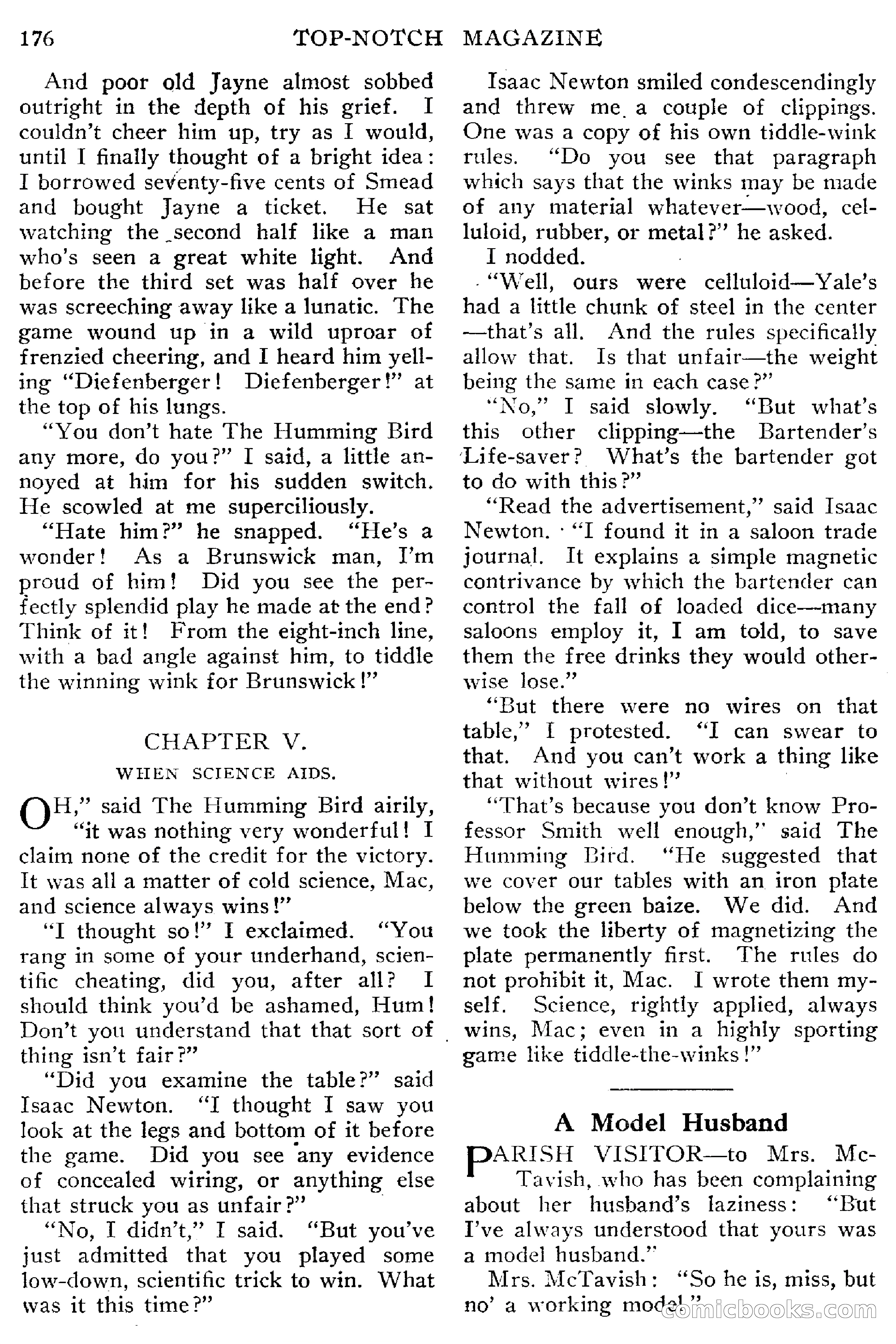 Top-Notch Magazine, May 1, 1915 — page 182 of 232