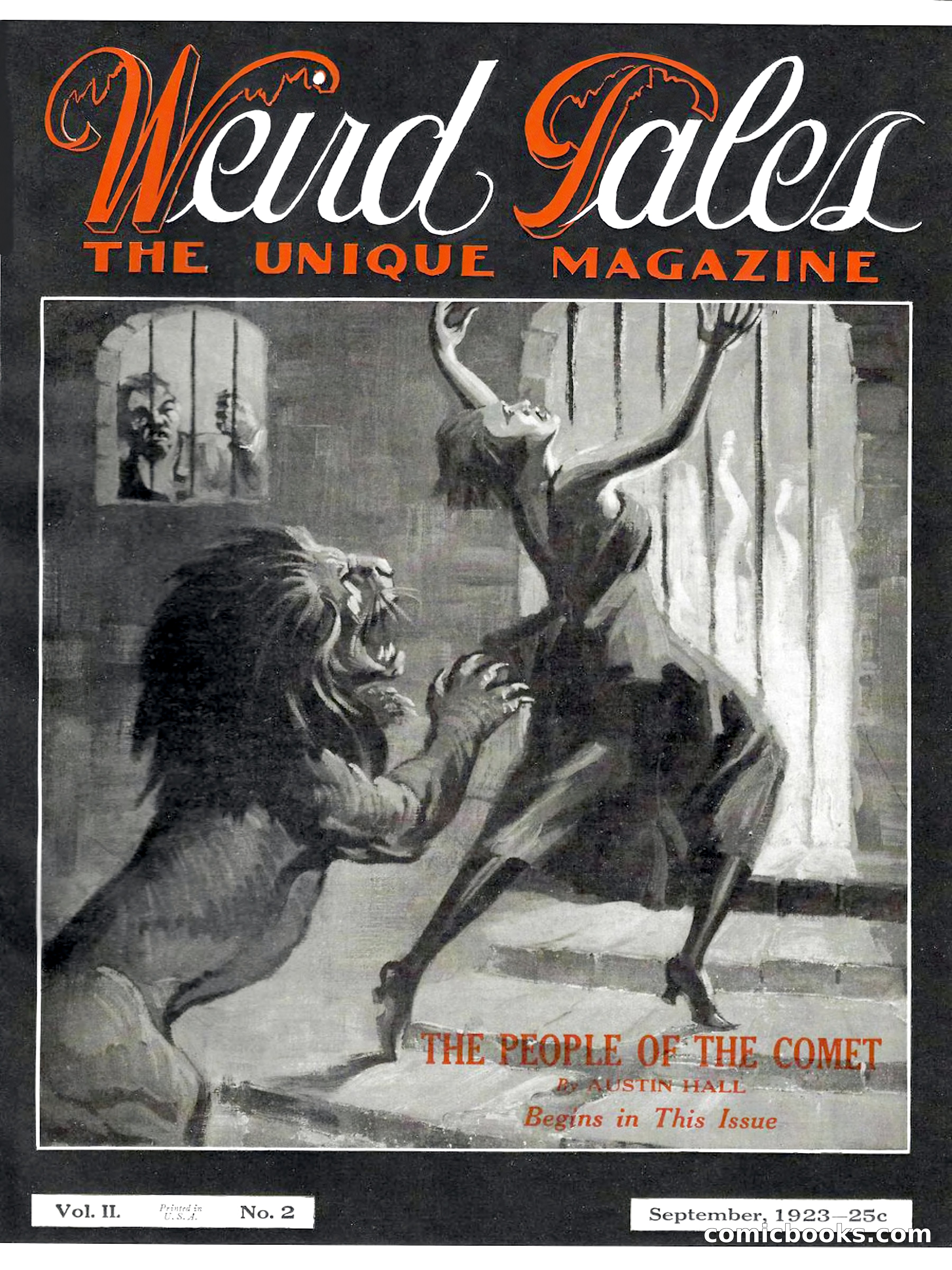 Weird Tales, Vol. II, No. 2