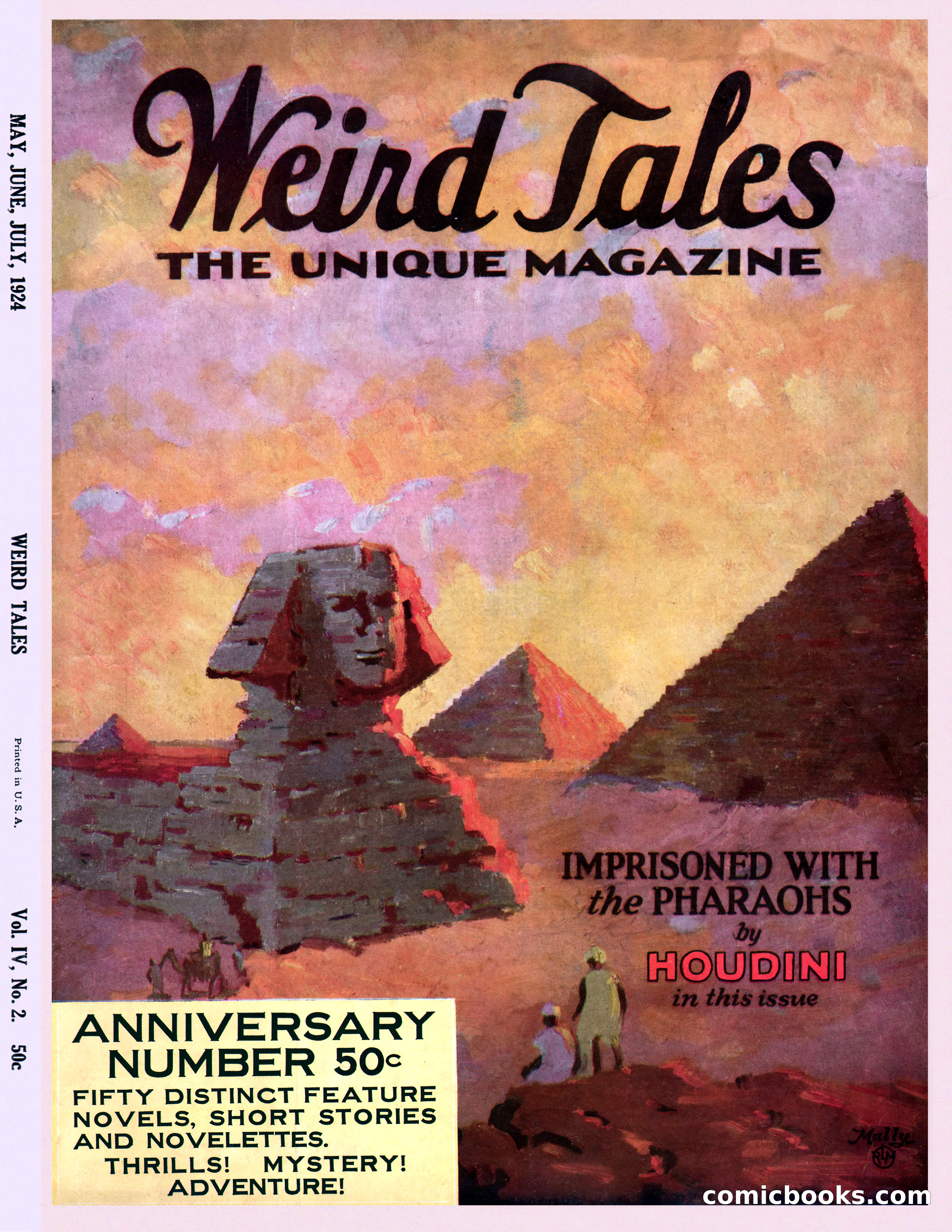 Weird Tales, Vol. IV, No. 2