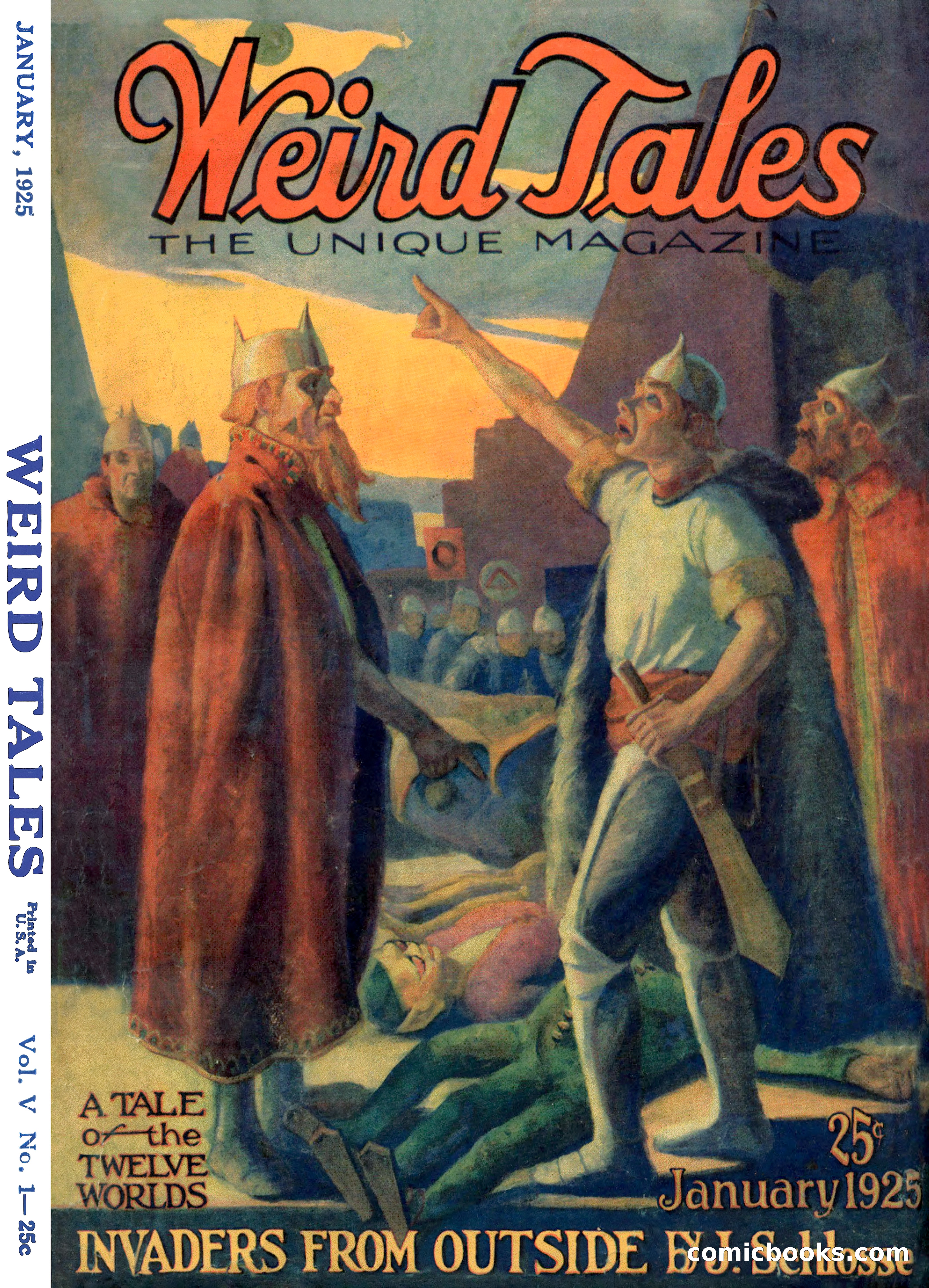 Weird Tales, Vol. 5 No. 1