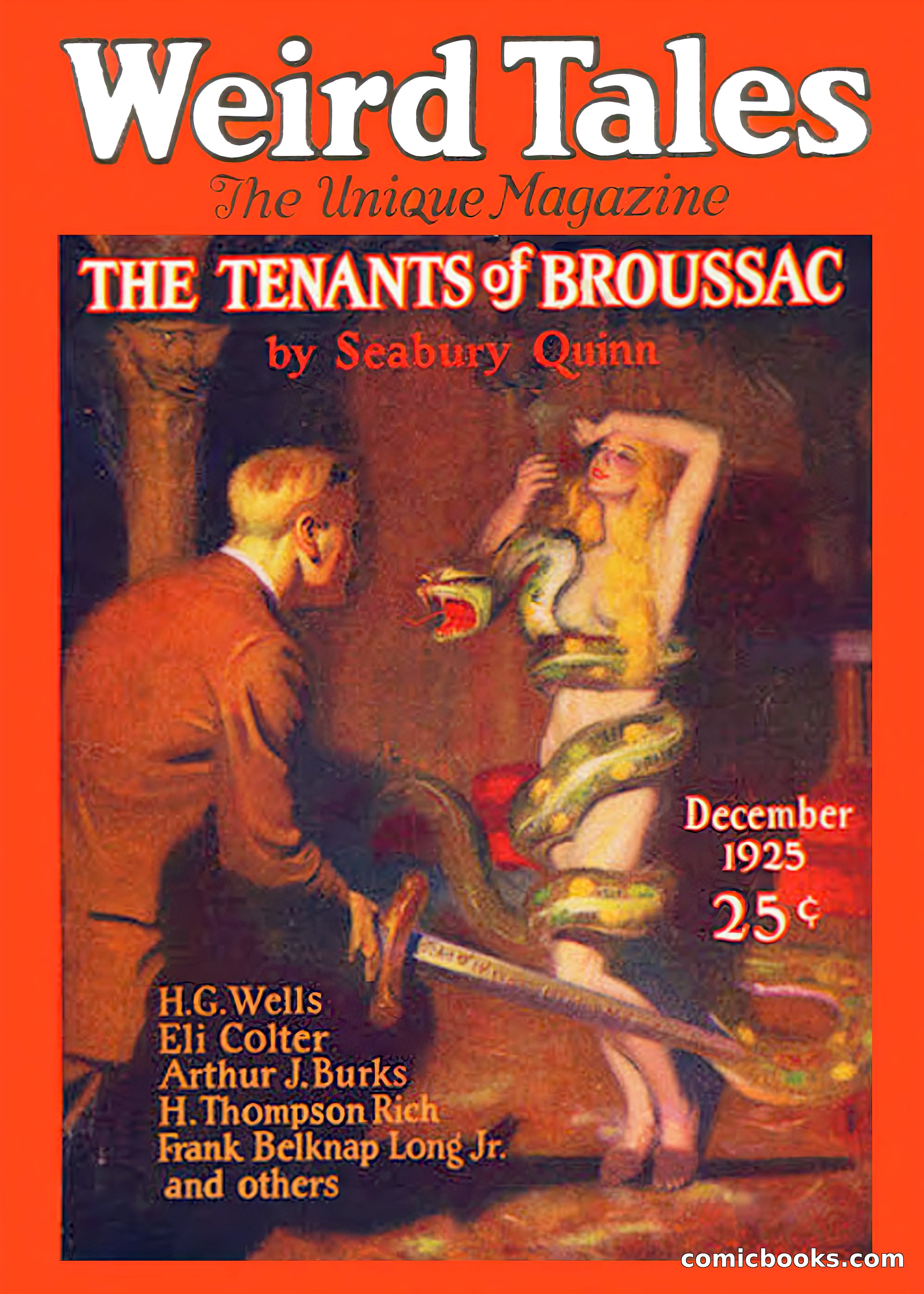 Weird Tales, December 1925