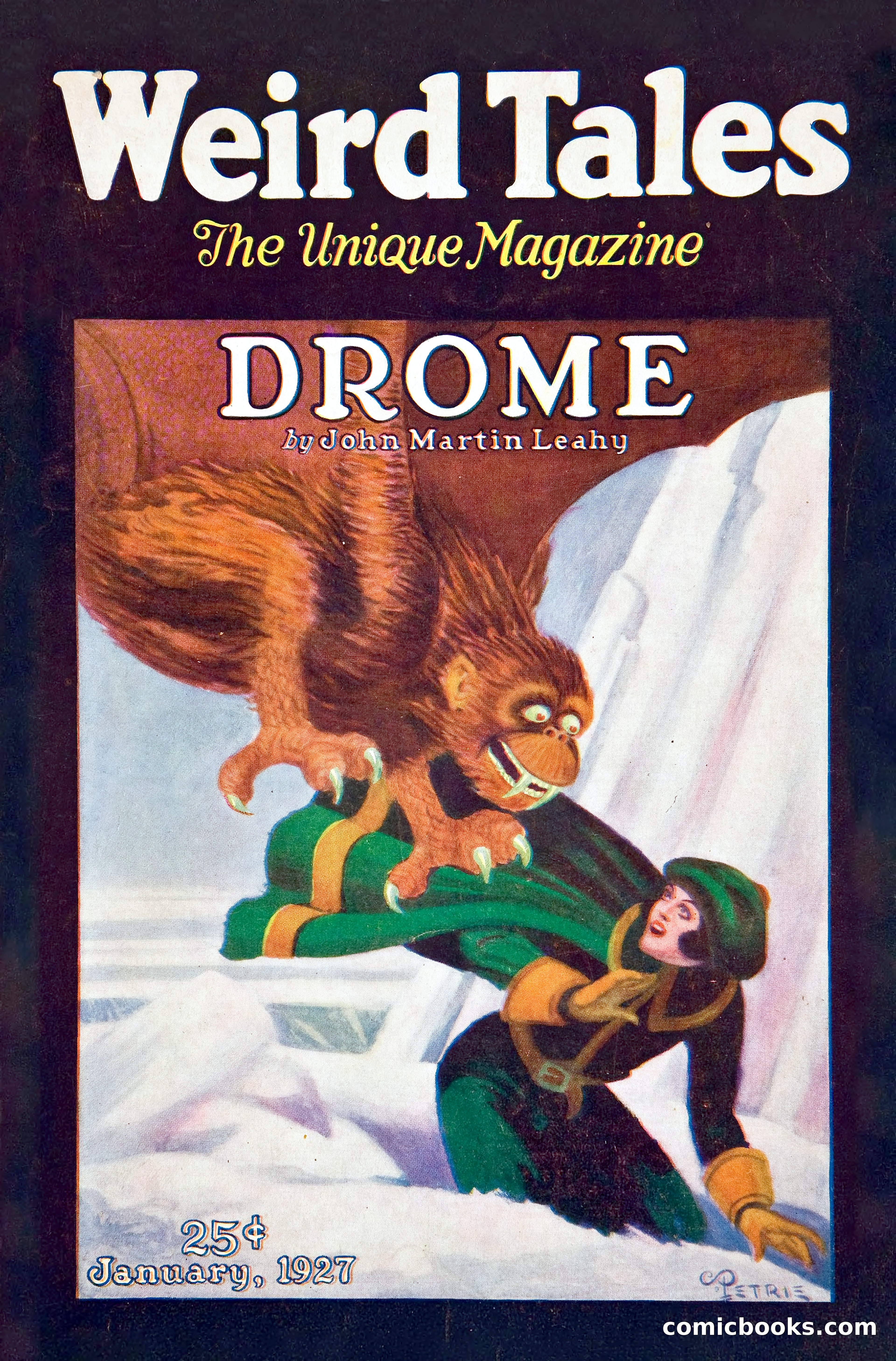 Weird Tales, Vol. 9, No. 1
