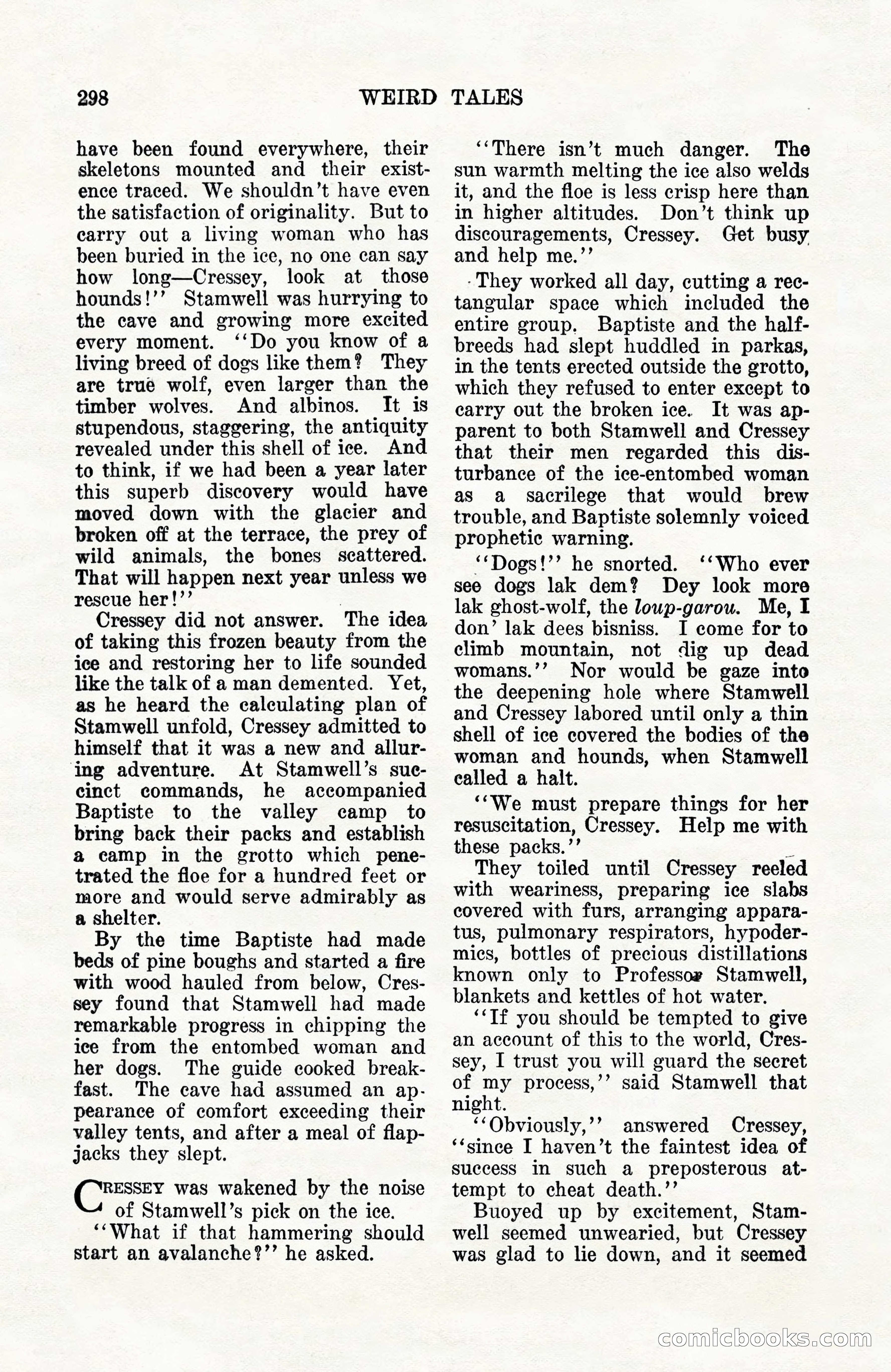 Weird Tales, Vol. 10, No. 3 — page 12 of 148