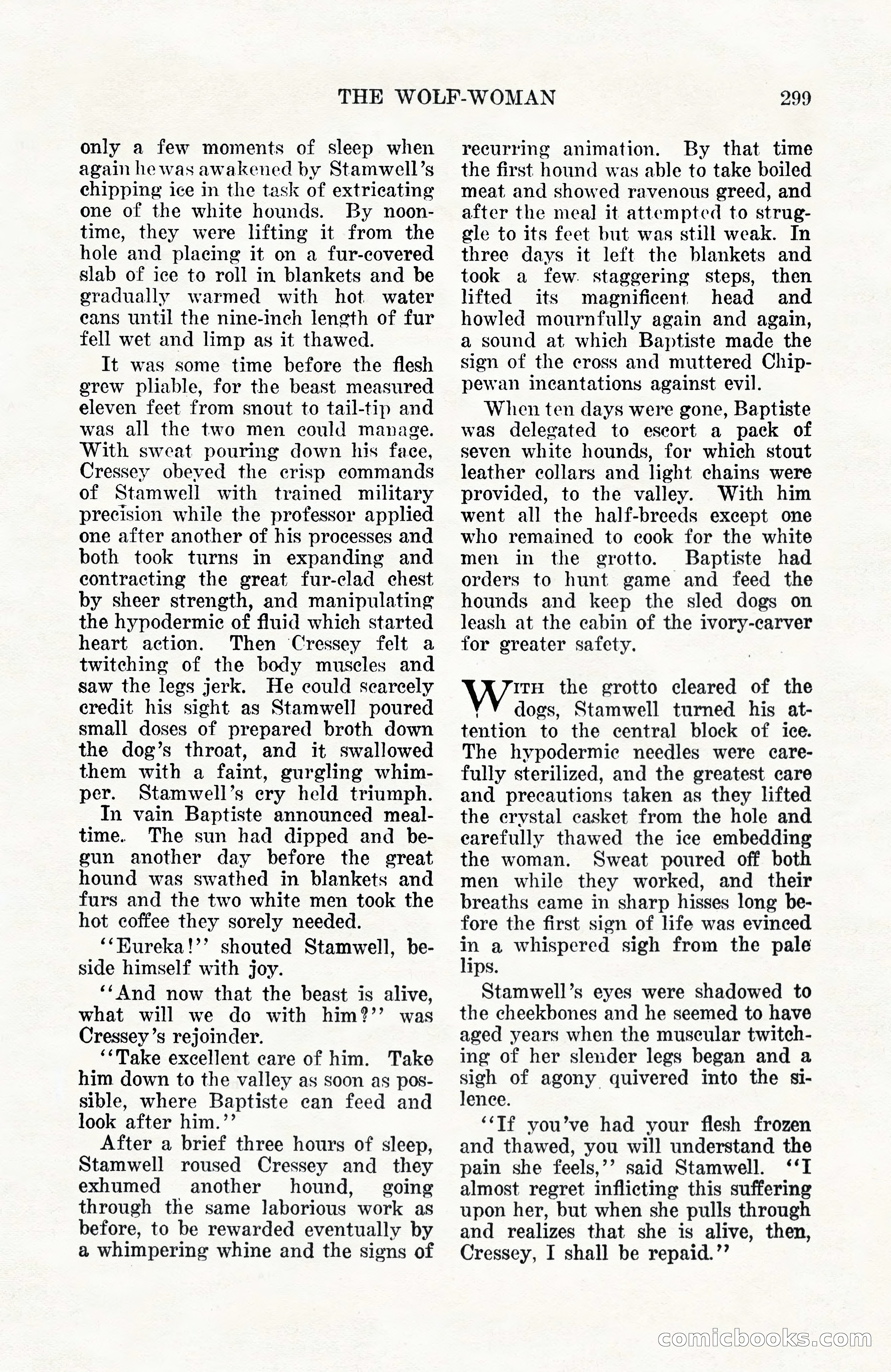 Weird Tales, Vol. 10, No. 3 — page 13 of 148