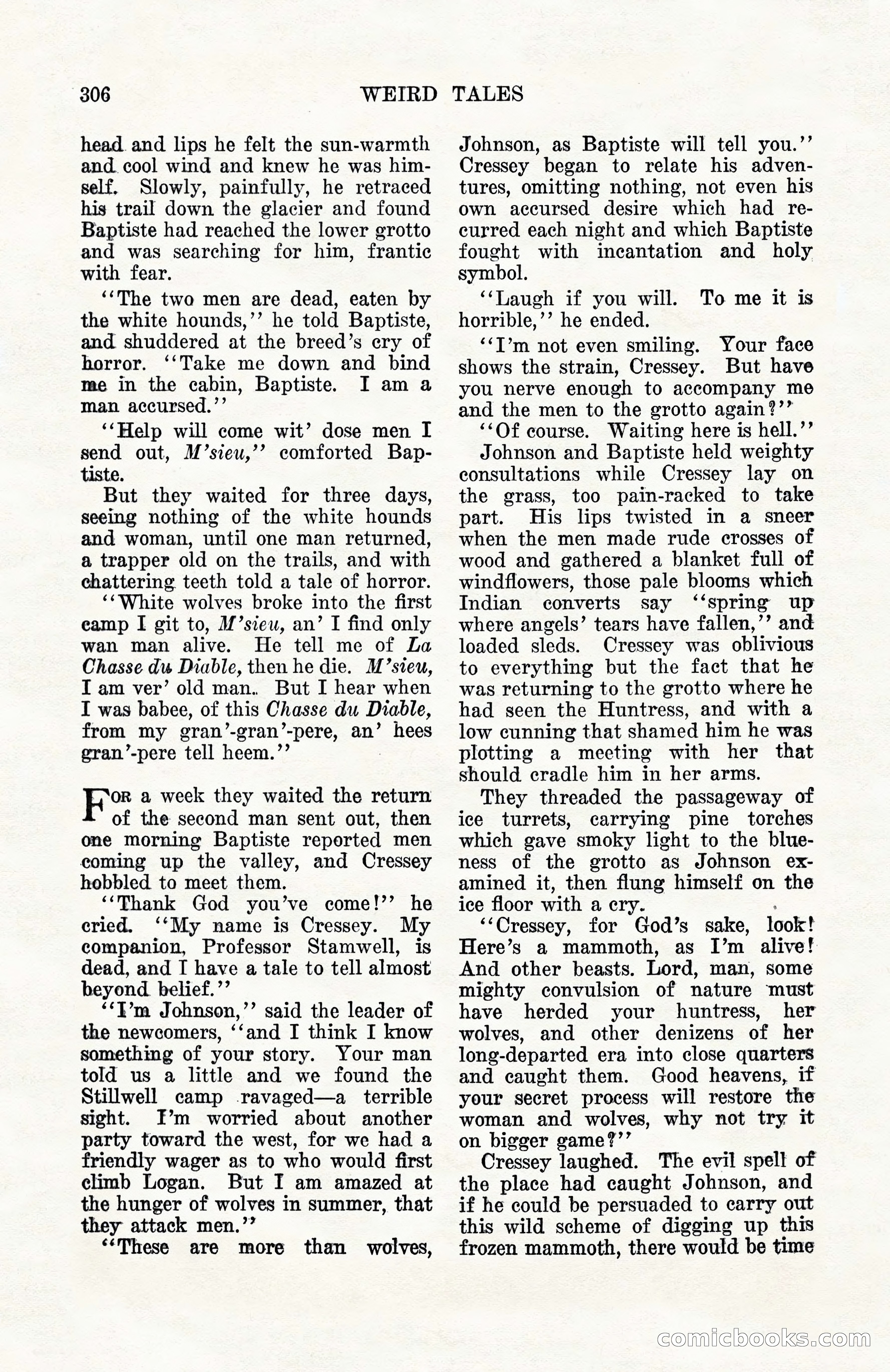 Weird Tales, Vol. 10, No. 3 — page 20 of 148