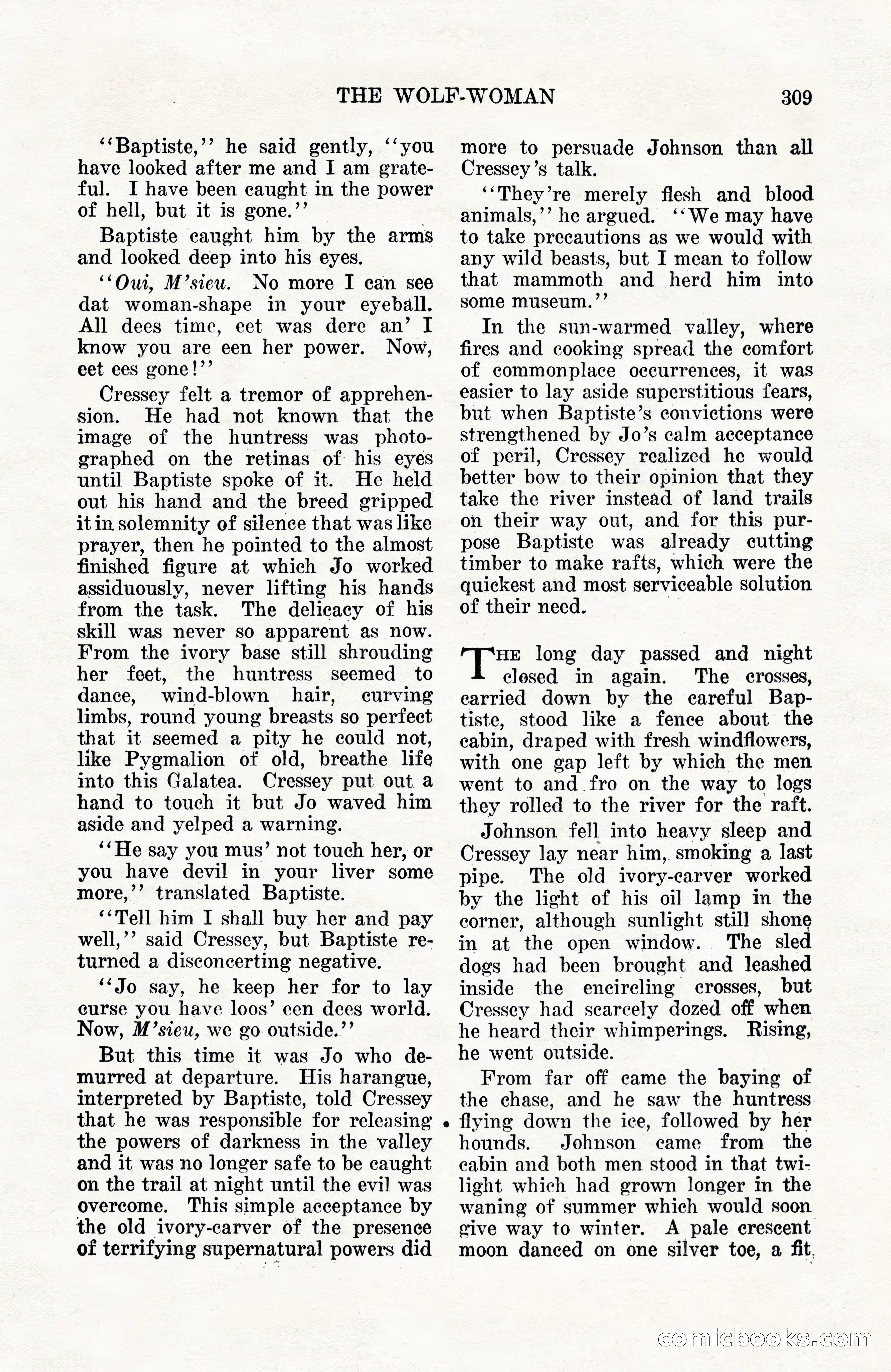 Weird Tales, Vol. 10, No. 3 — page 23 of 148